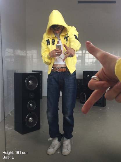 2010 ZIP HOODIE - YELLOW-Fineriform