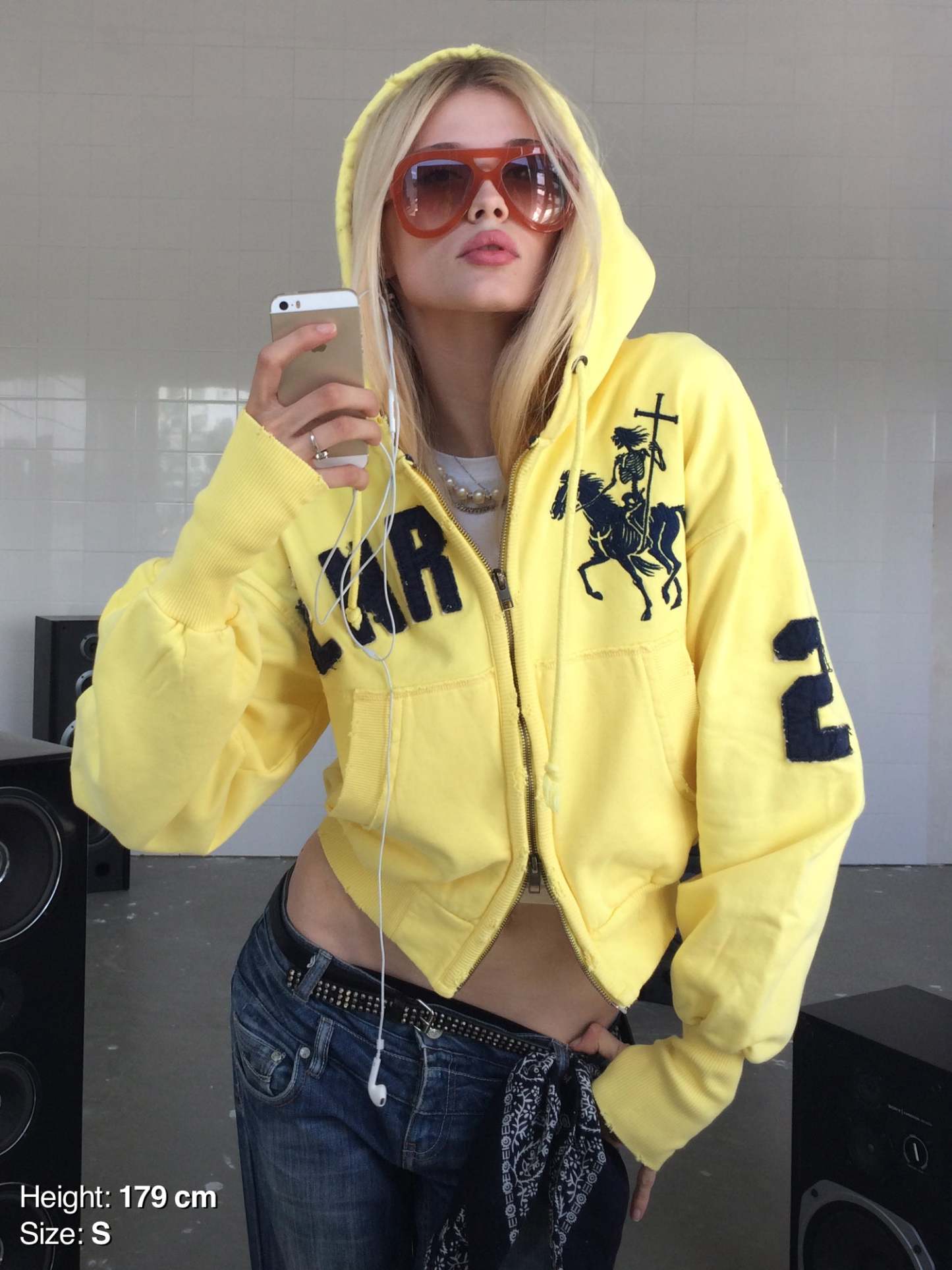 2010 ZIP HOODIE - YELLOW-Fineriform
