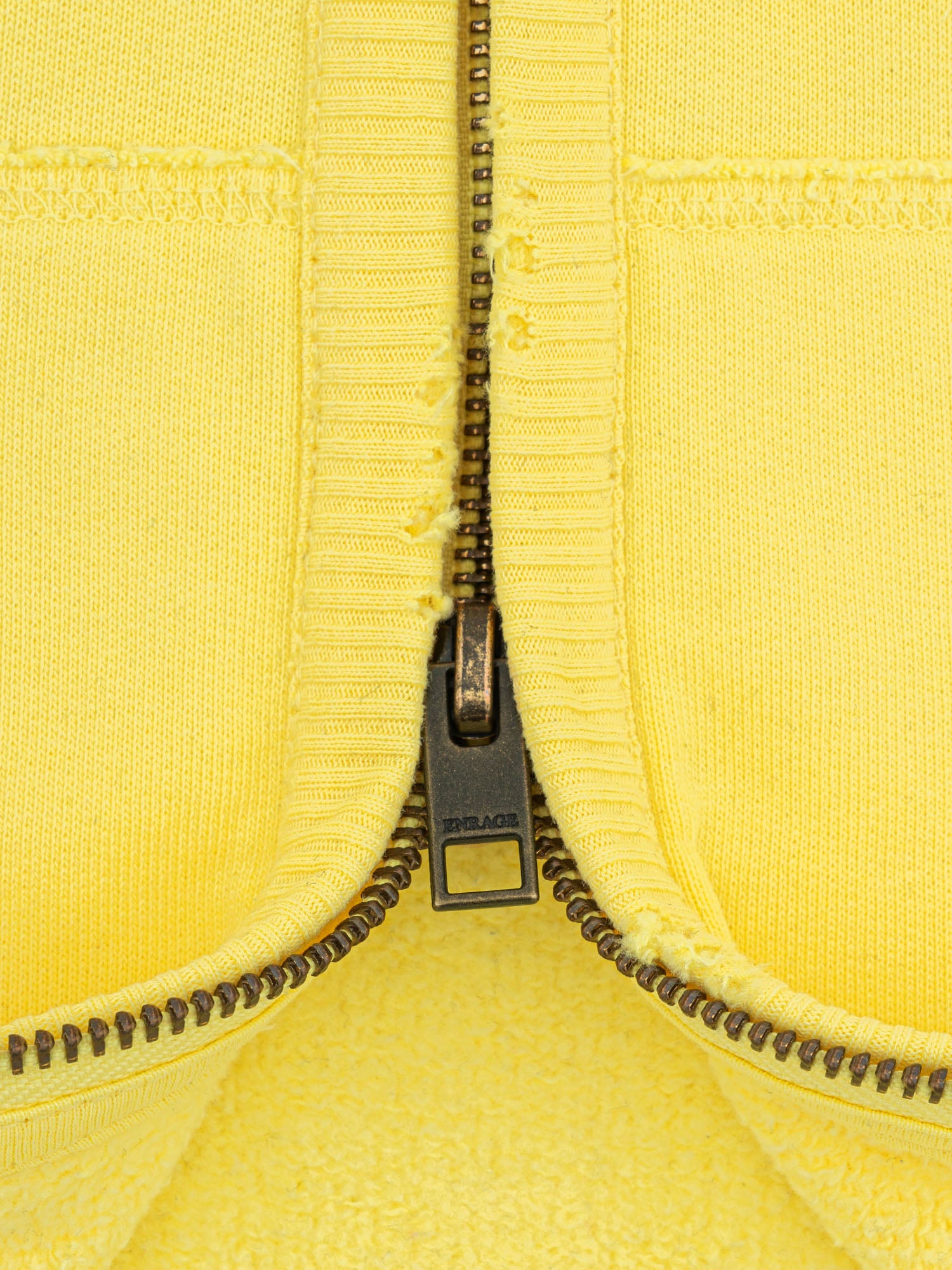 2010 ZIP HOODIE - YELLOW-Fineriform