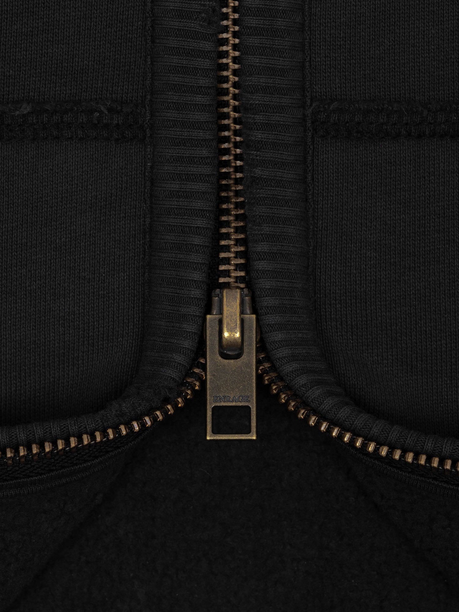 2010 ZIP HOODIE - BLACK-Fineriform