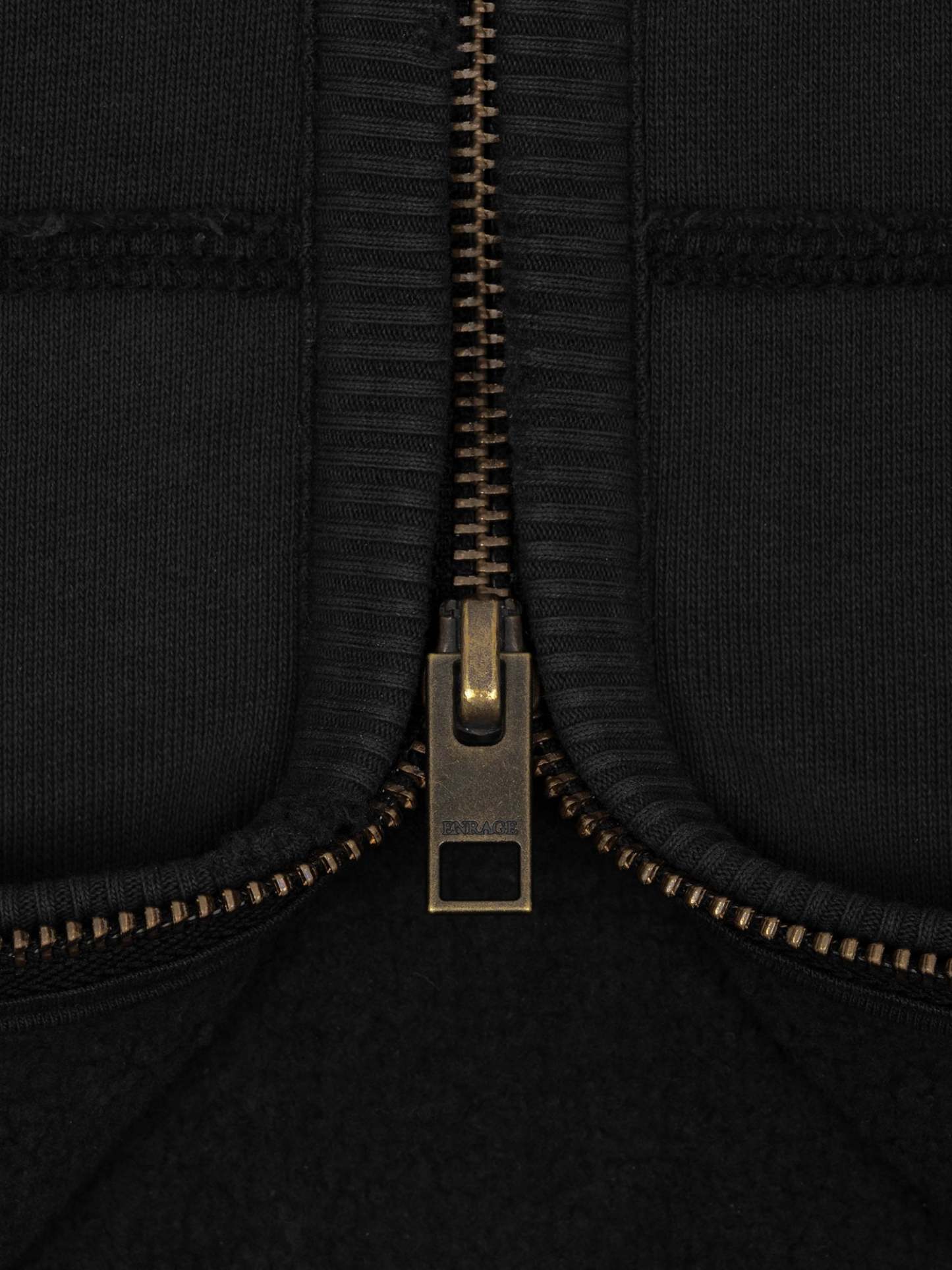 2010 ZIP HOODIE - BLACK-Fineriform