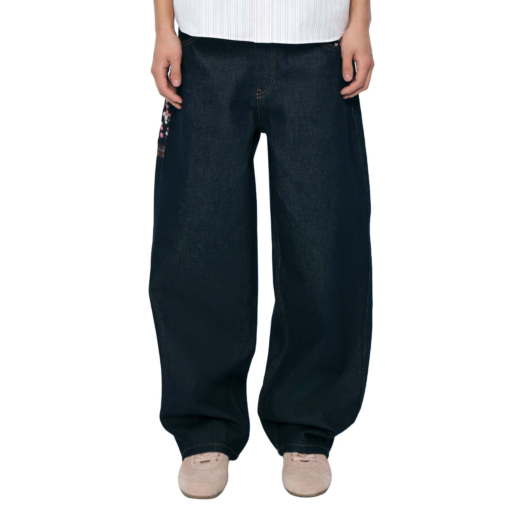 "blossom v2" raw Denim-Fineriform