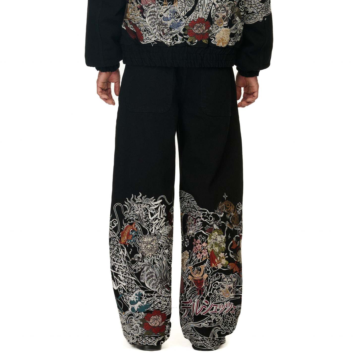 "yakuza" Denim black 02-Fineriform