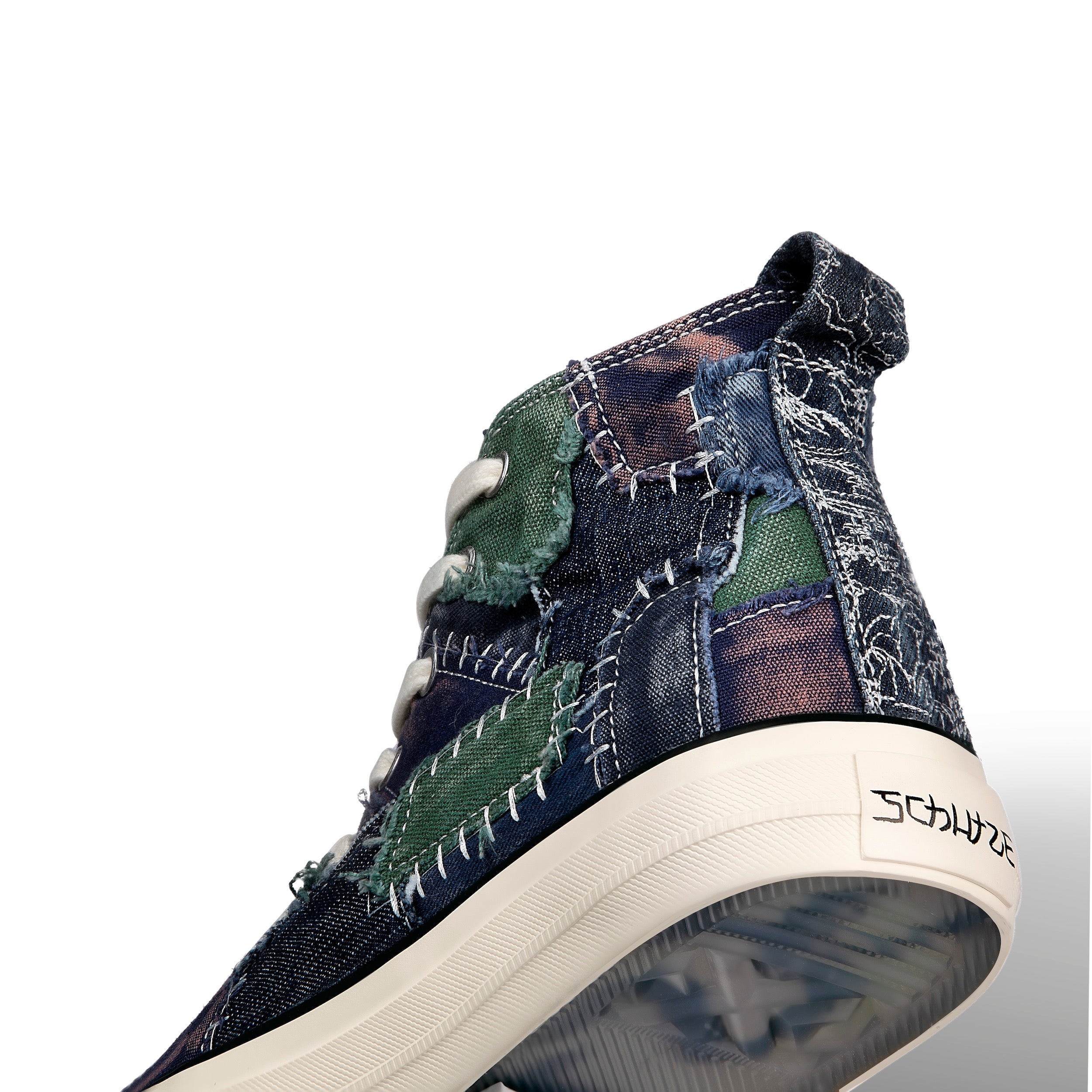 "sashiko" sneaker-Fineriform