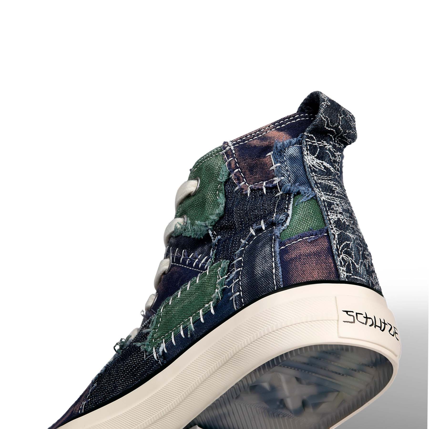 "sashiko" sneaker-Fineriform