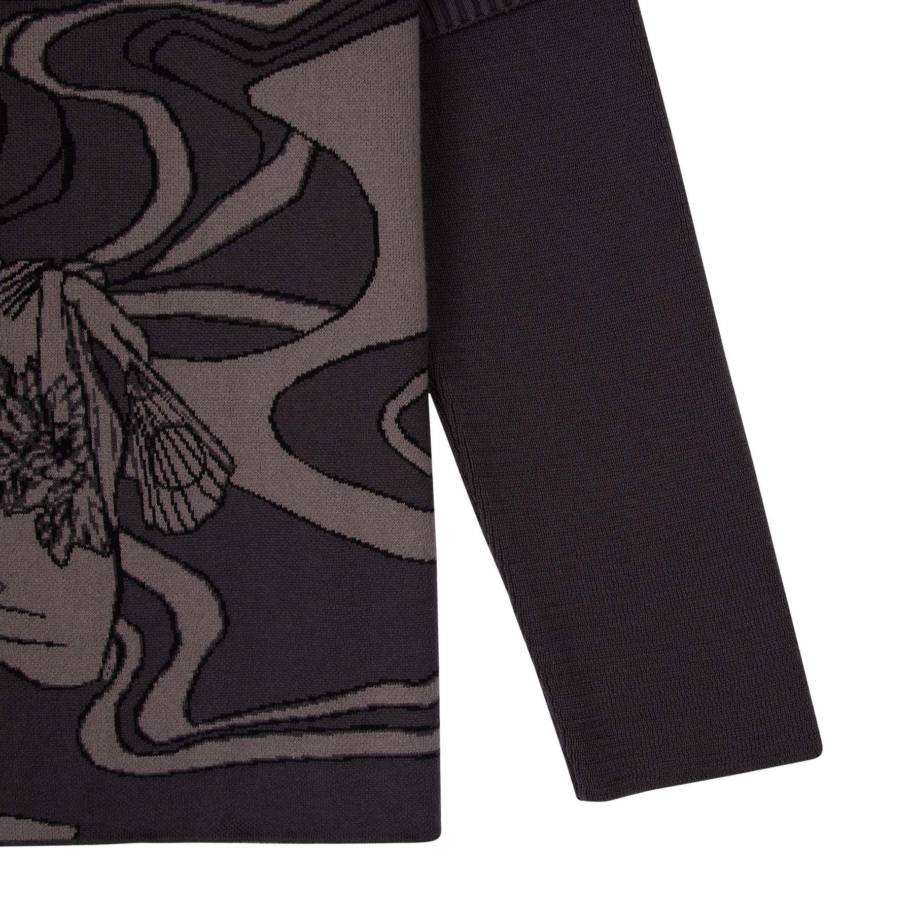 "yakuza" Layered knitted Jersey-Fineriform