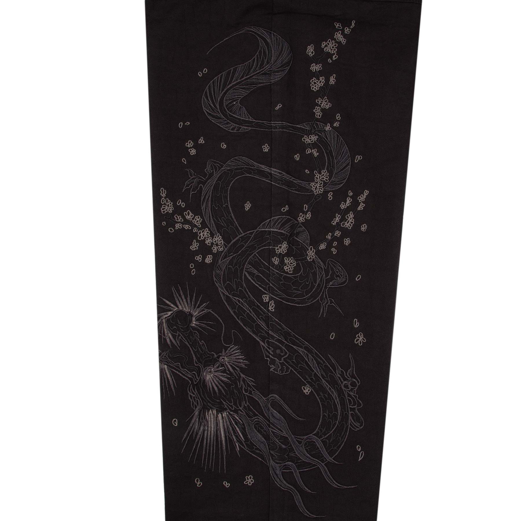 "yakuza" Denim black 01-Fineriform