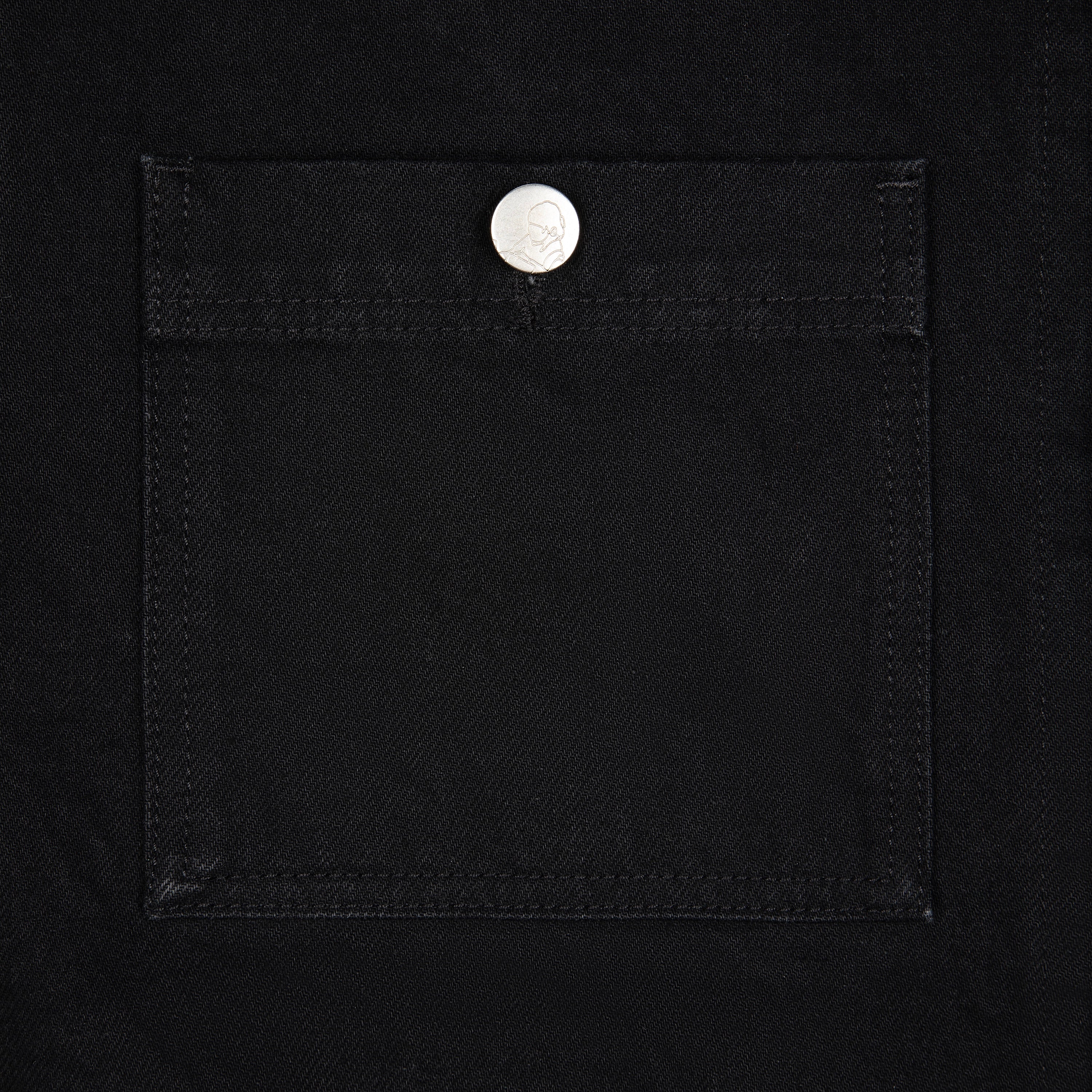 "yakuza" denim Jacket black-Fineriform