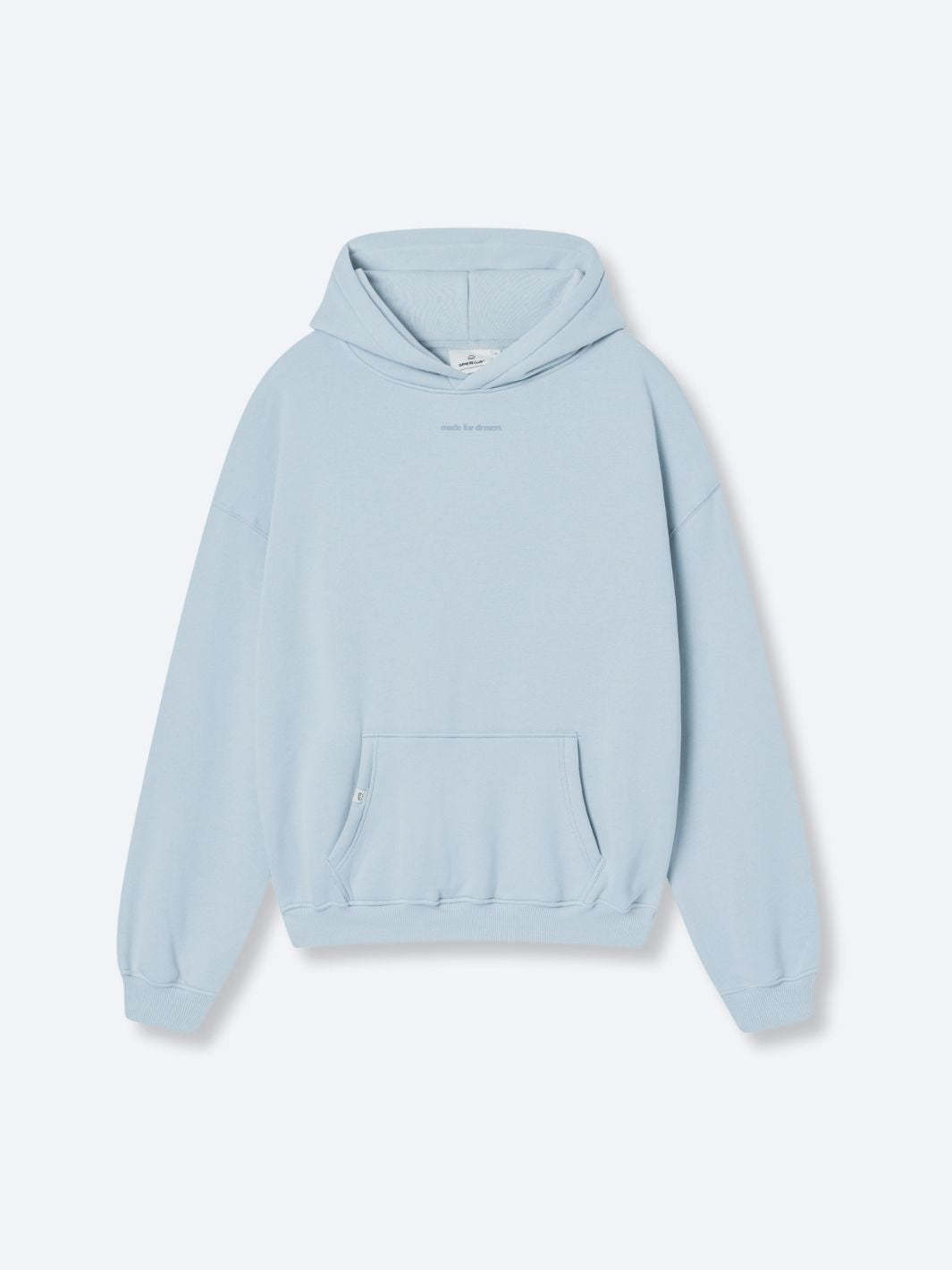 SMILEY LOGO HOODIE - SKY BLUE-Fineriform