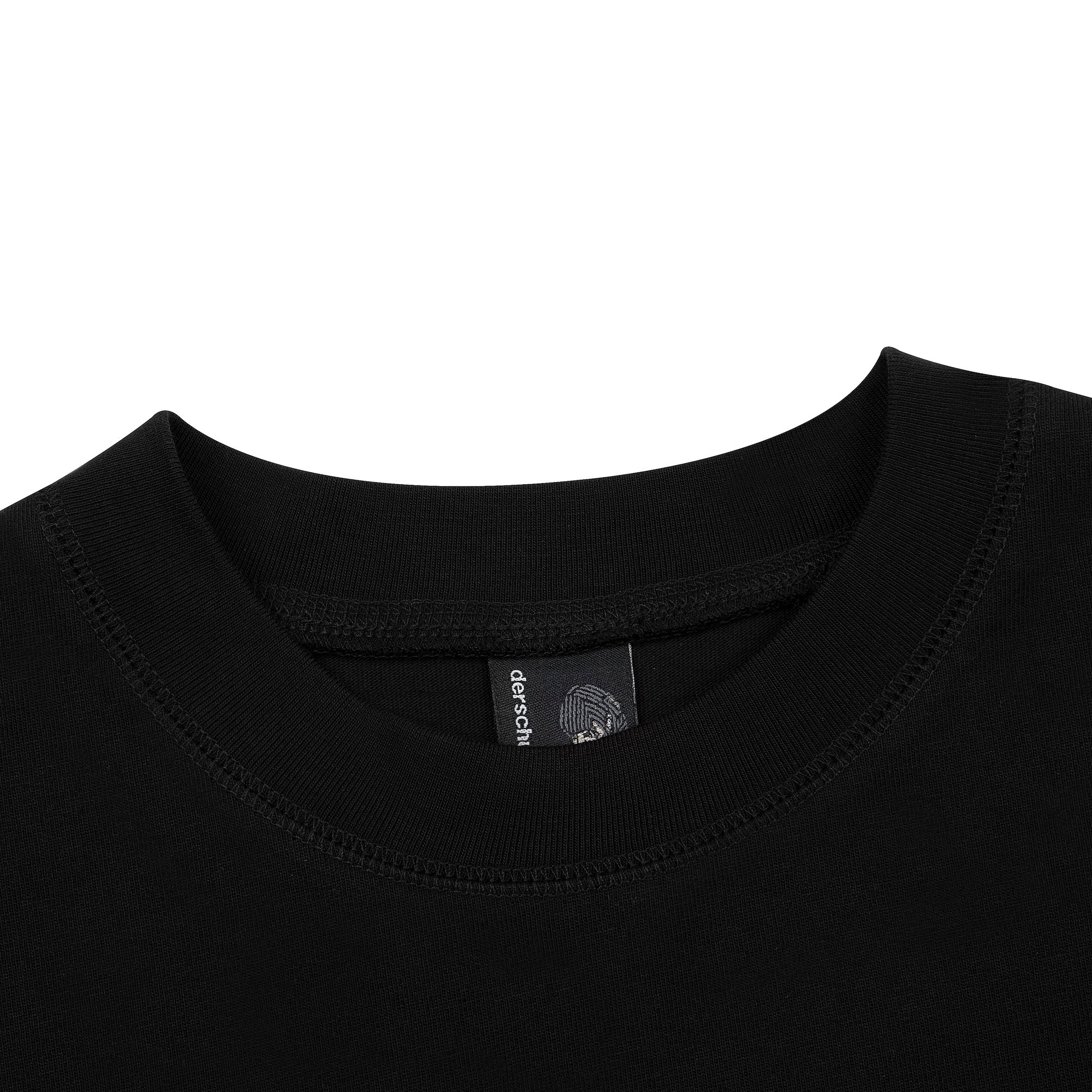 "mosaic" T Shirt black-Fineriform