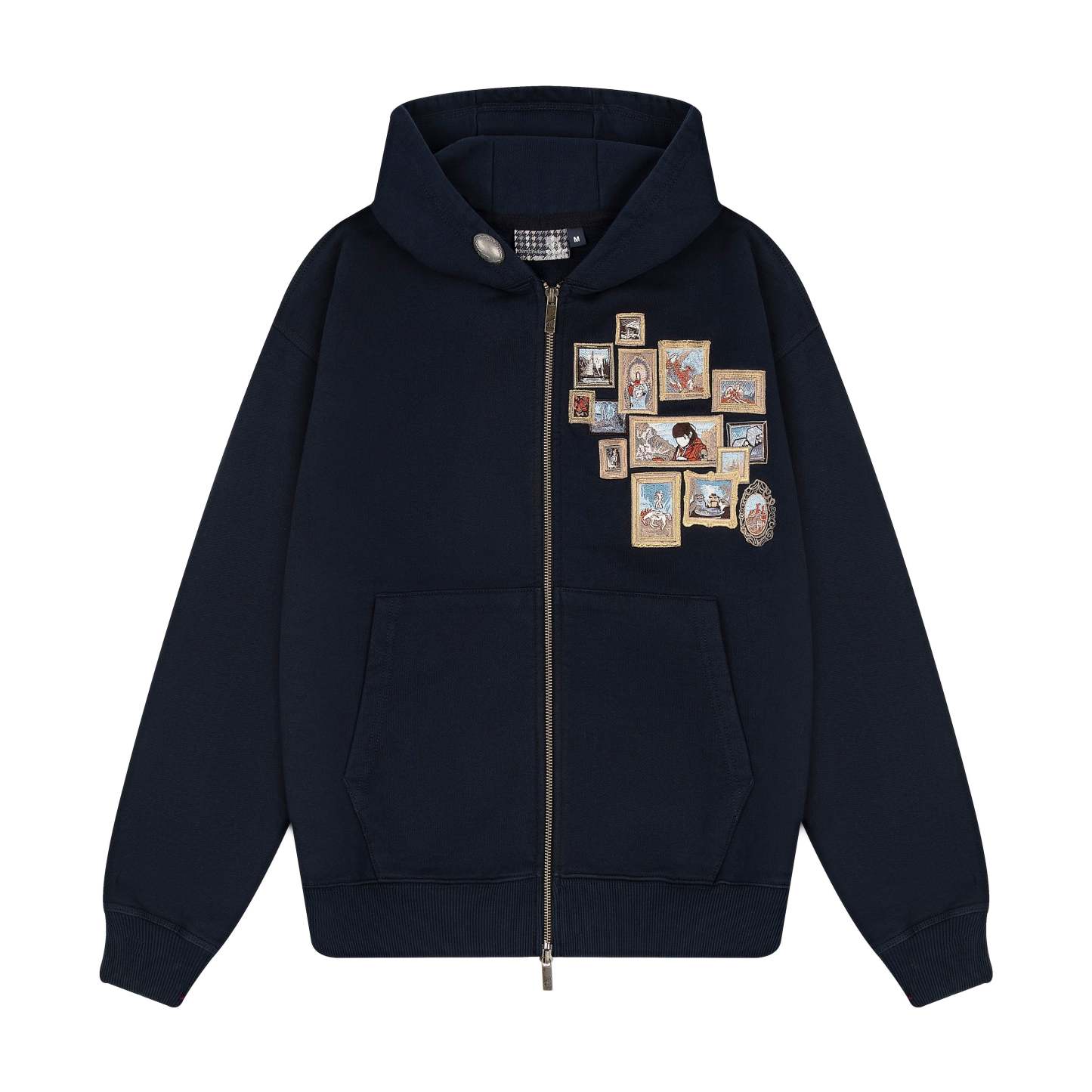 "gallery" Zip Up-Fineriform