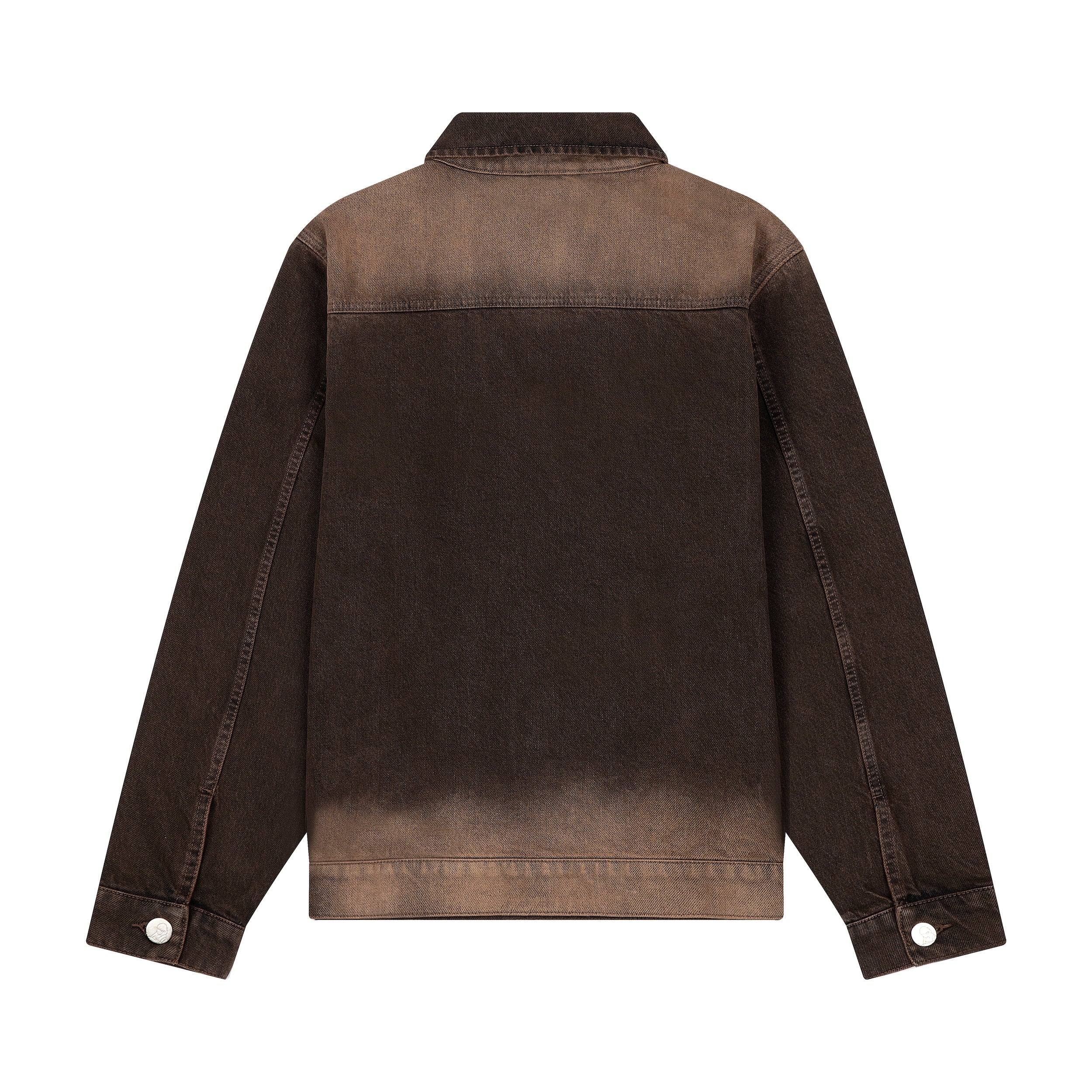 "jazz v2" denim Jacket brown-Fineriform