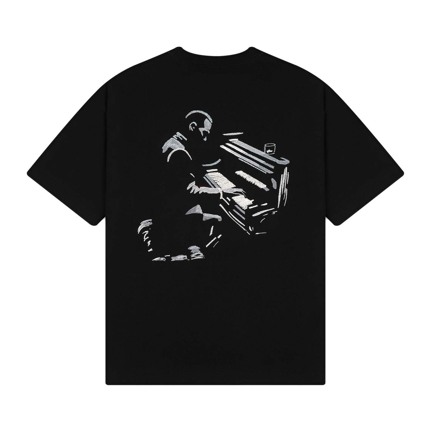 "jazz v2" T Shirt black-Fineriform