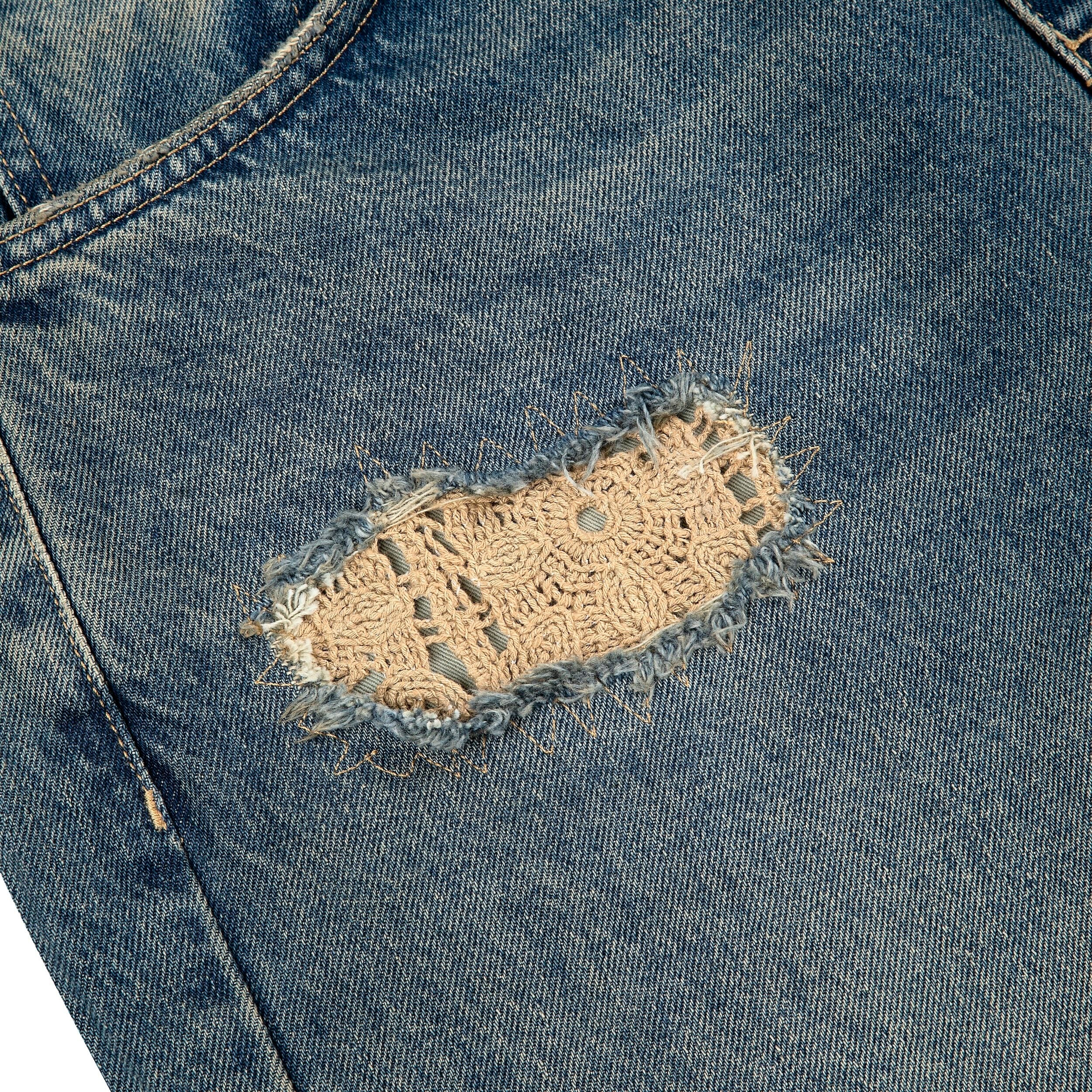 "lotus" Jorts indigo-Fineriform