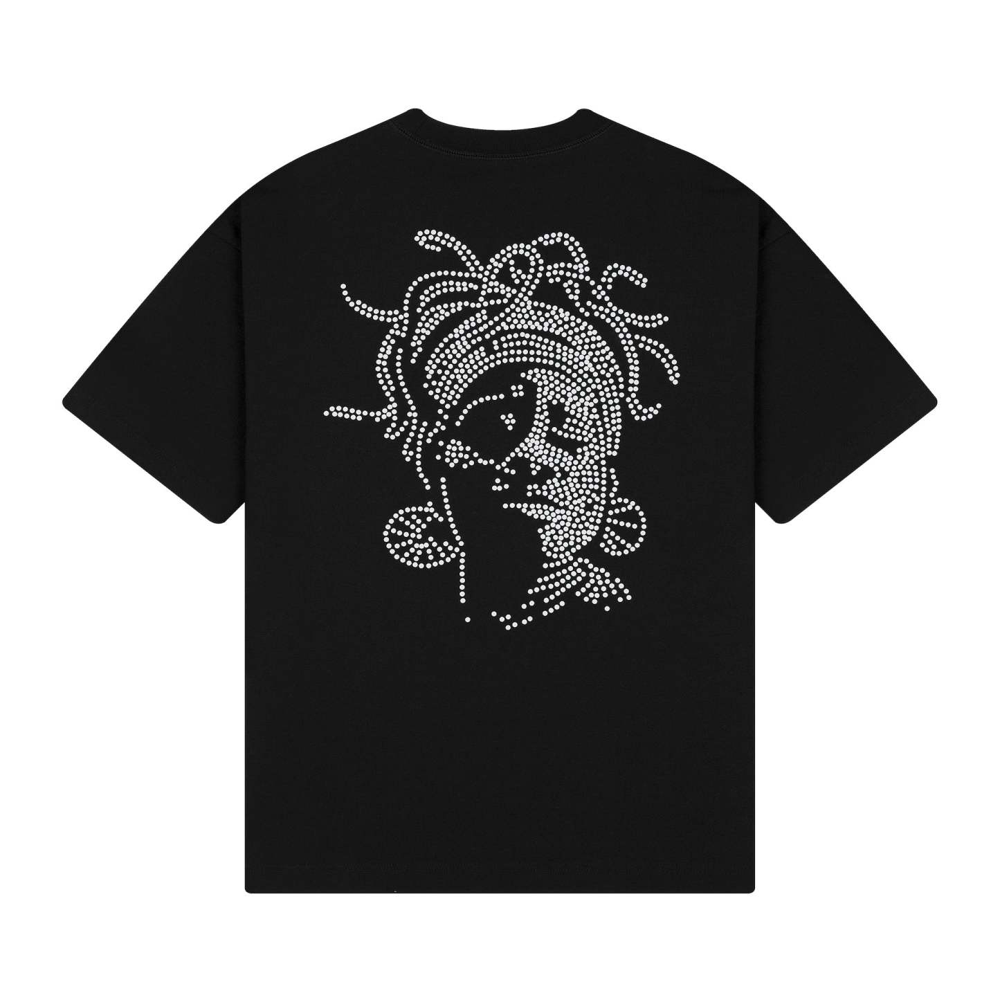 "mosaic" T Shirt black-Fineriform