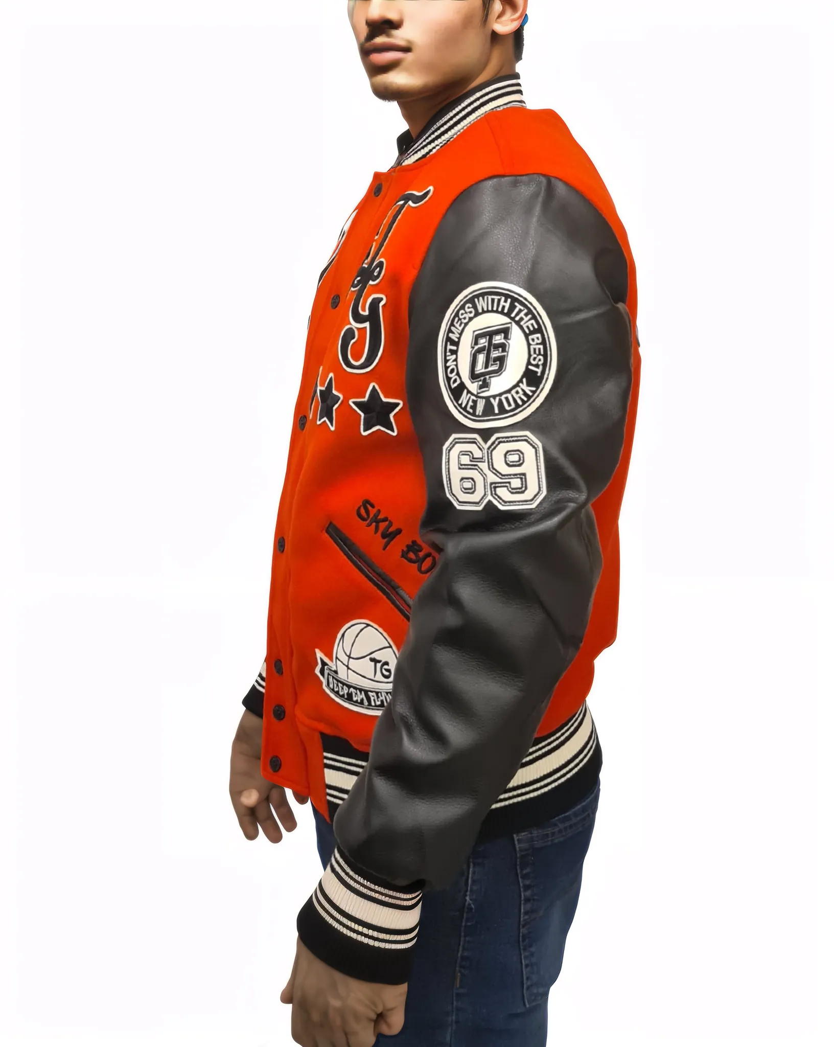 Flying Legend Varsity Jacket 2437-Fineriform