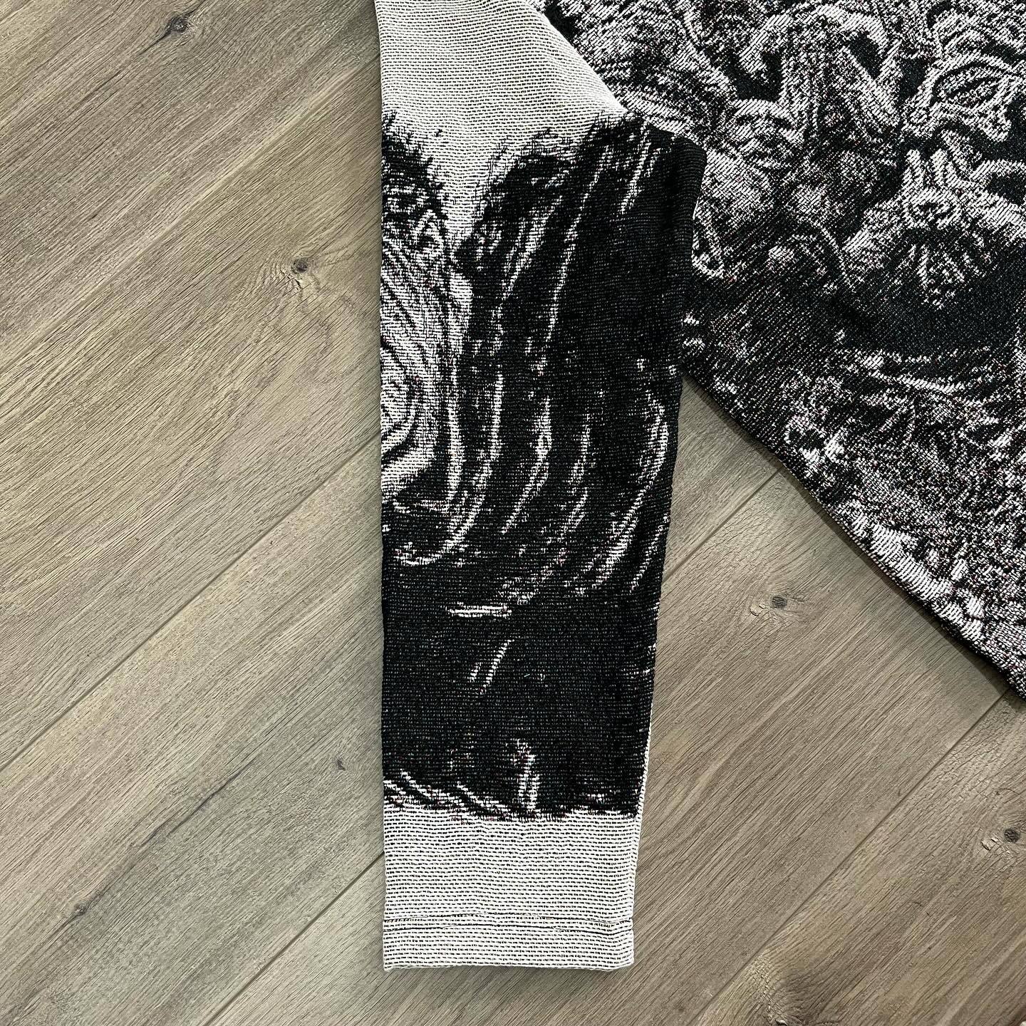 Anime Casual Zip-Up Tapestry Jacket-Fineriform