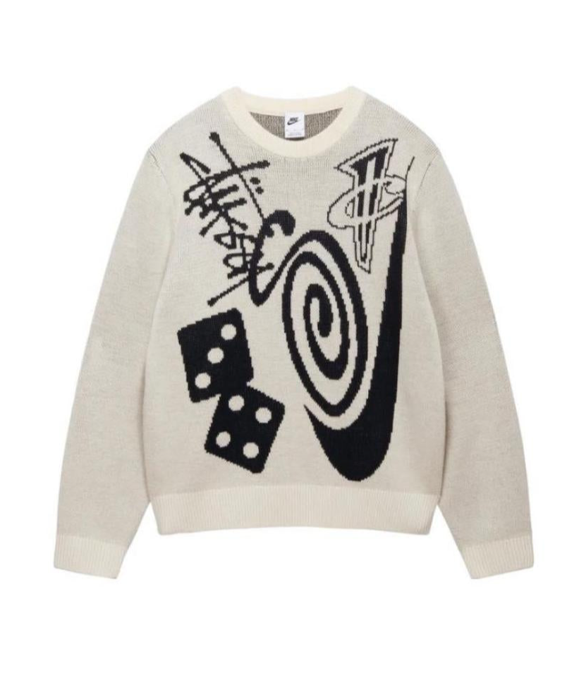 Stüssy Maglione Knit Natural-Fineriform