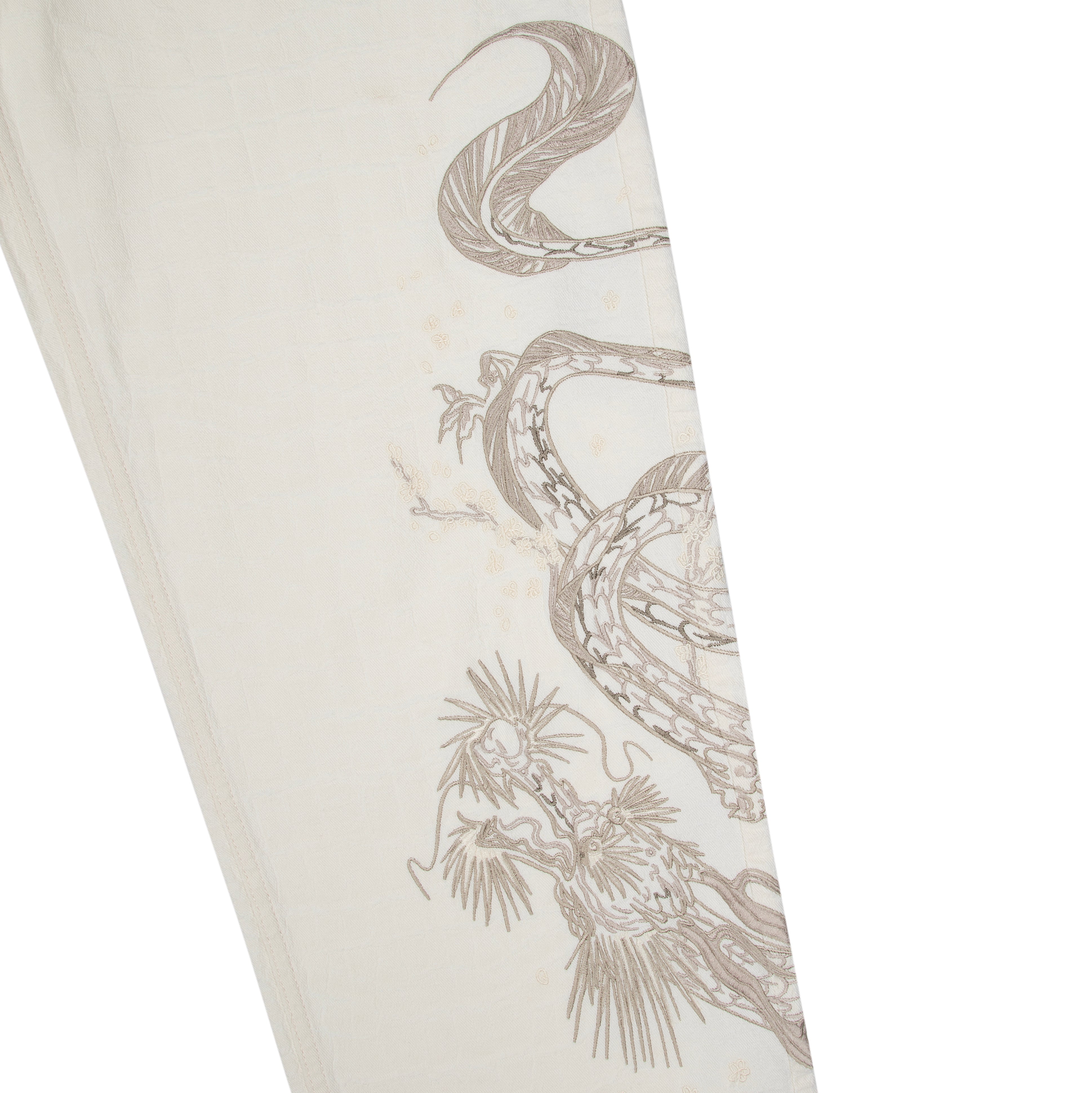 "yakuza" Denim off white-Fineriform