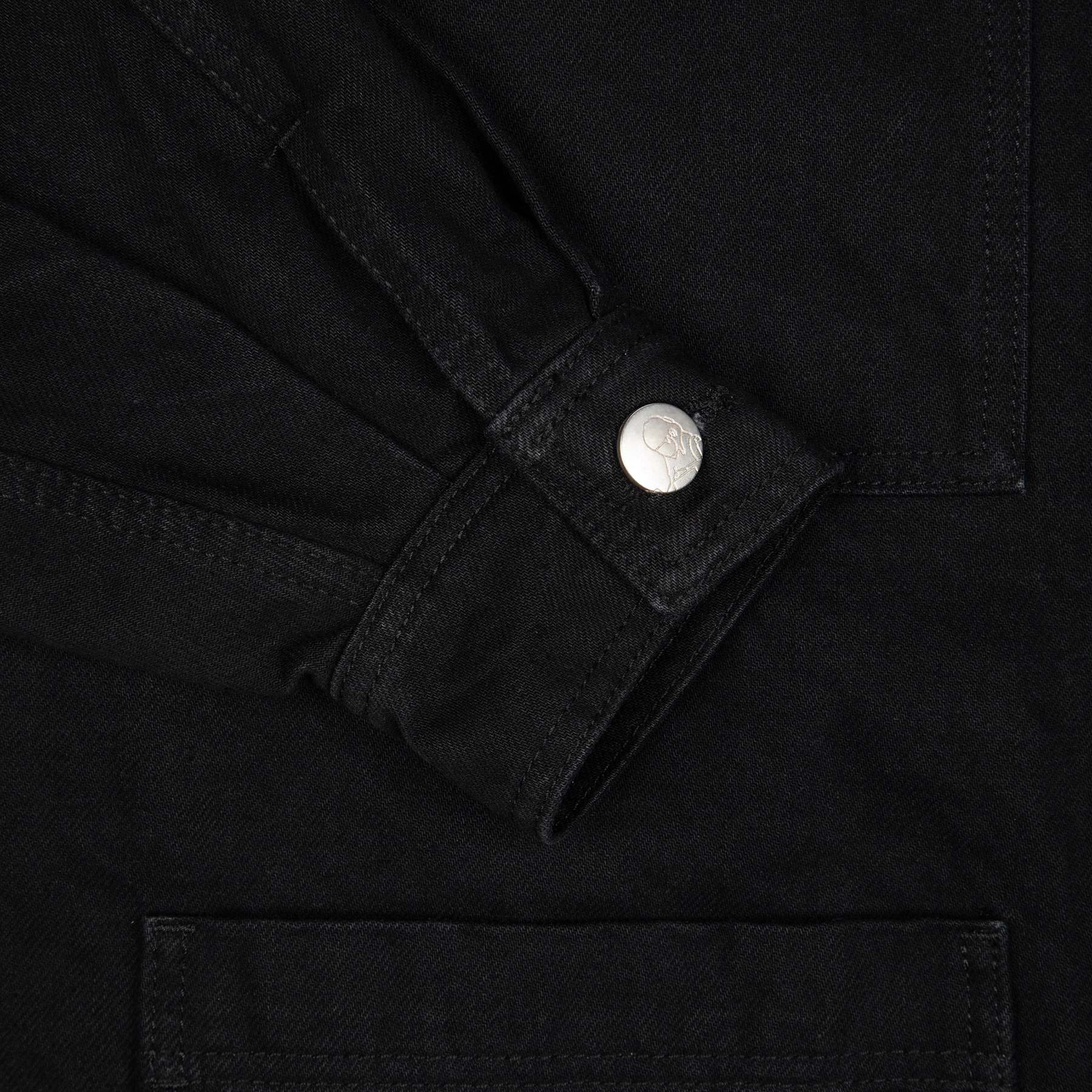 "yakuza" denim Jacket black-Fineriform