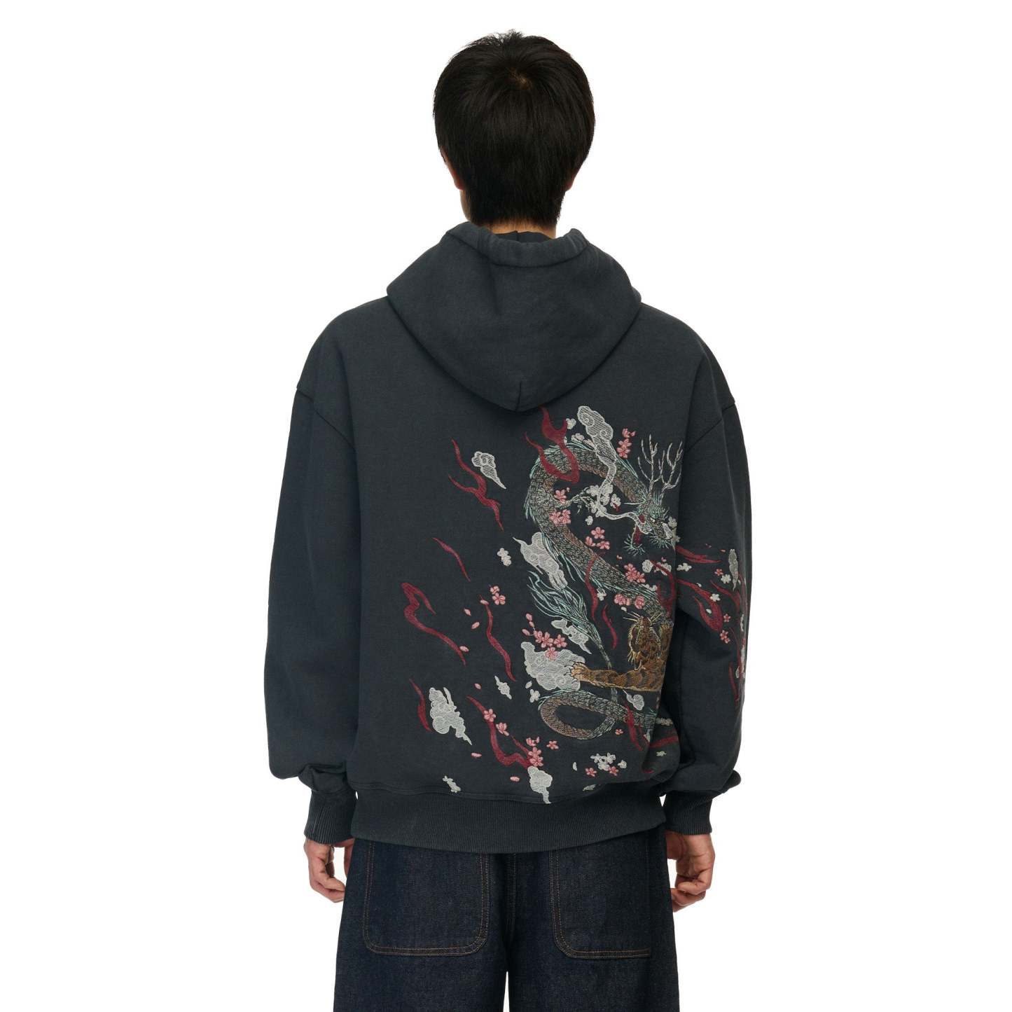 "yakuza" Hoodie black 01-Fineriform