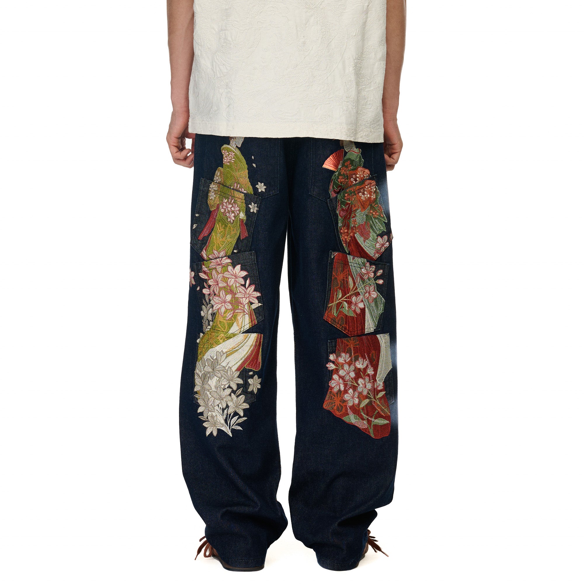 "yakuza" indigo raw Denim-Fineriform