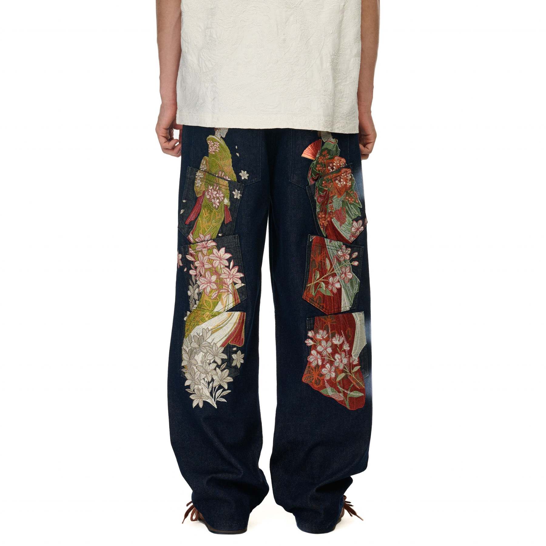 "yakuza" indigo raw Denim-Fineriform