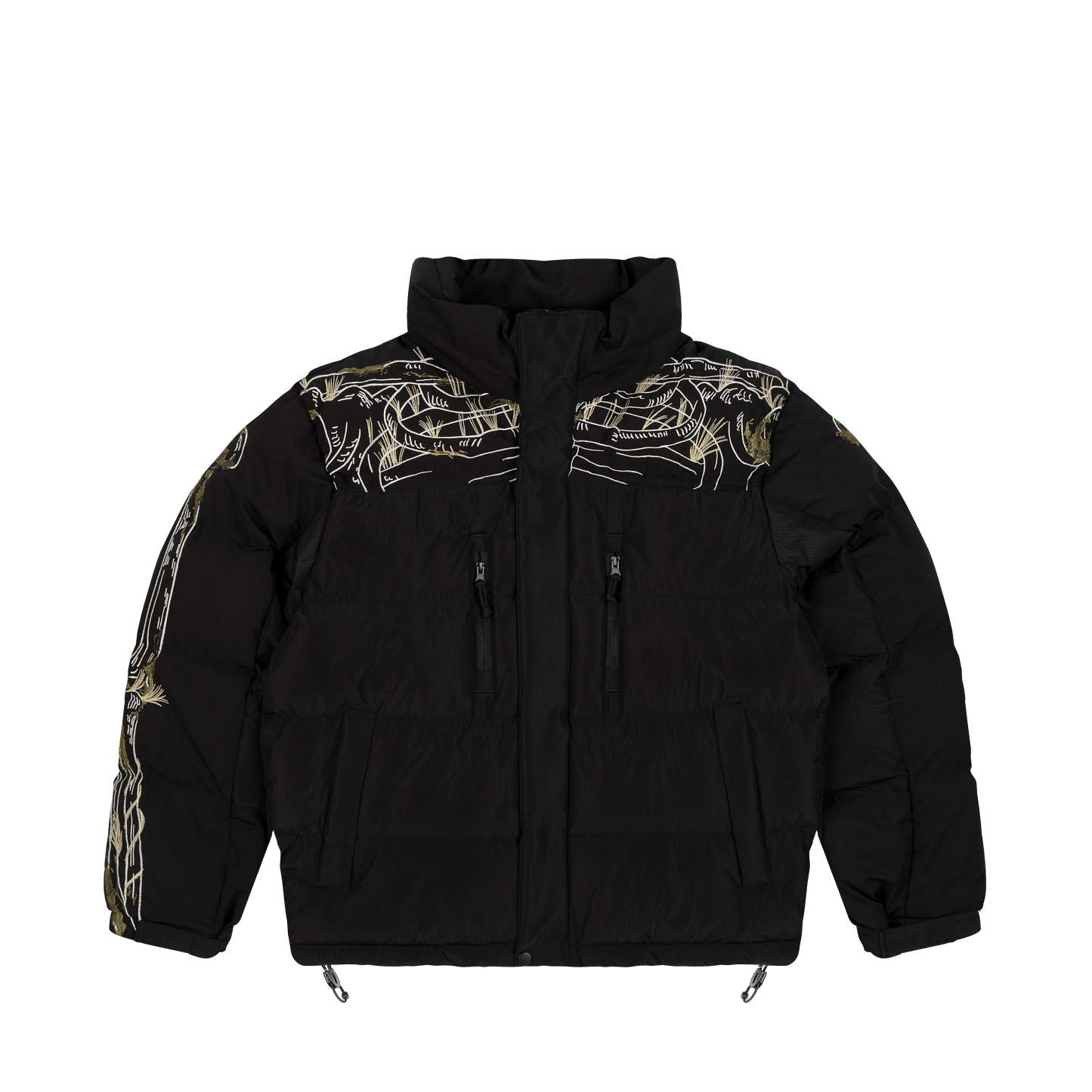 "void" Puffer black-Fineriform