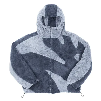 Fluffy Sherpa Jacket-Fineriform