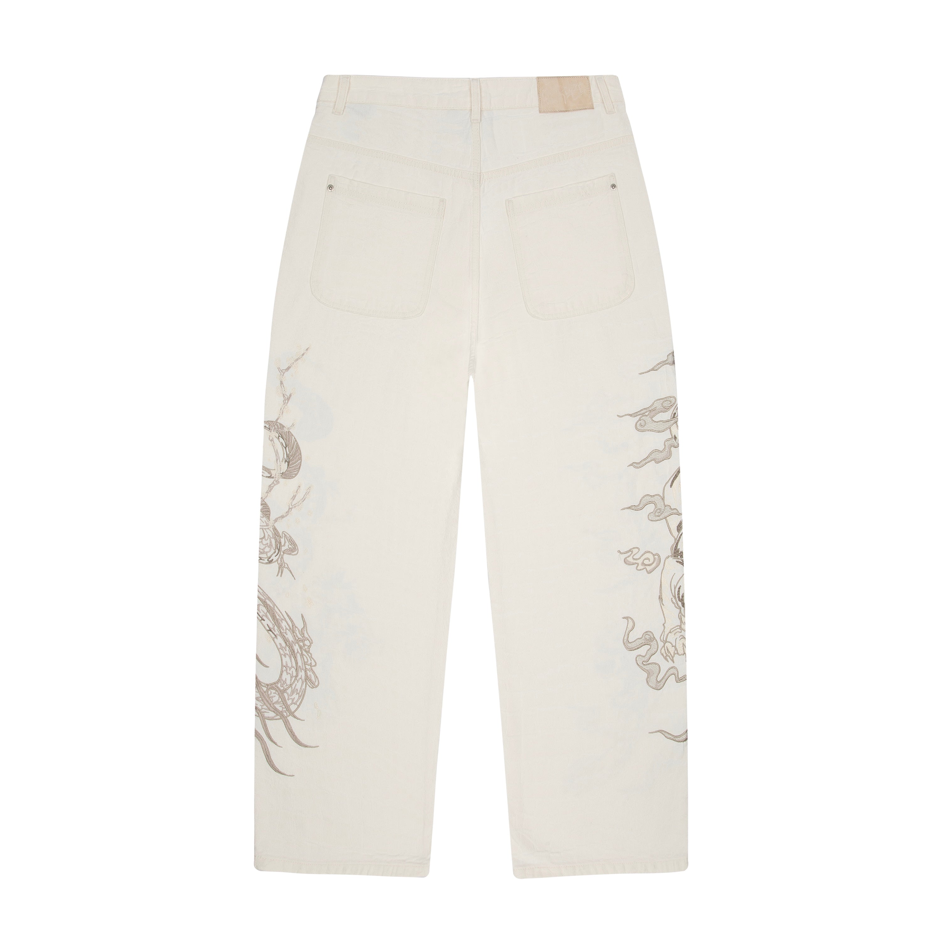 "yakuza" Denim off white-Fineriform