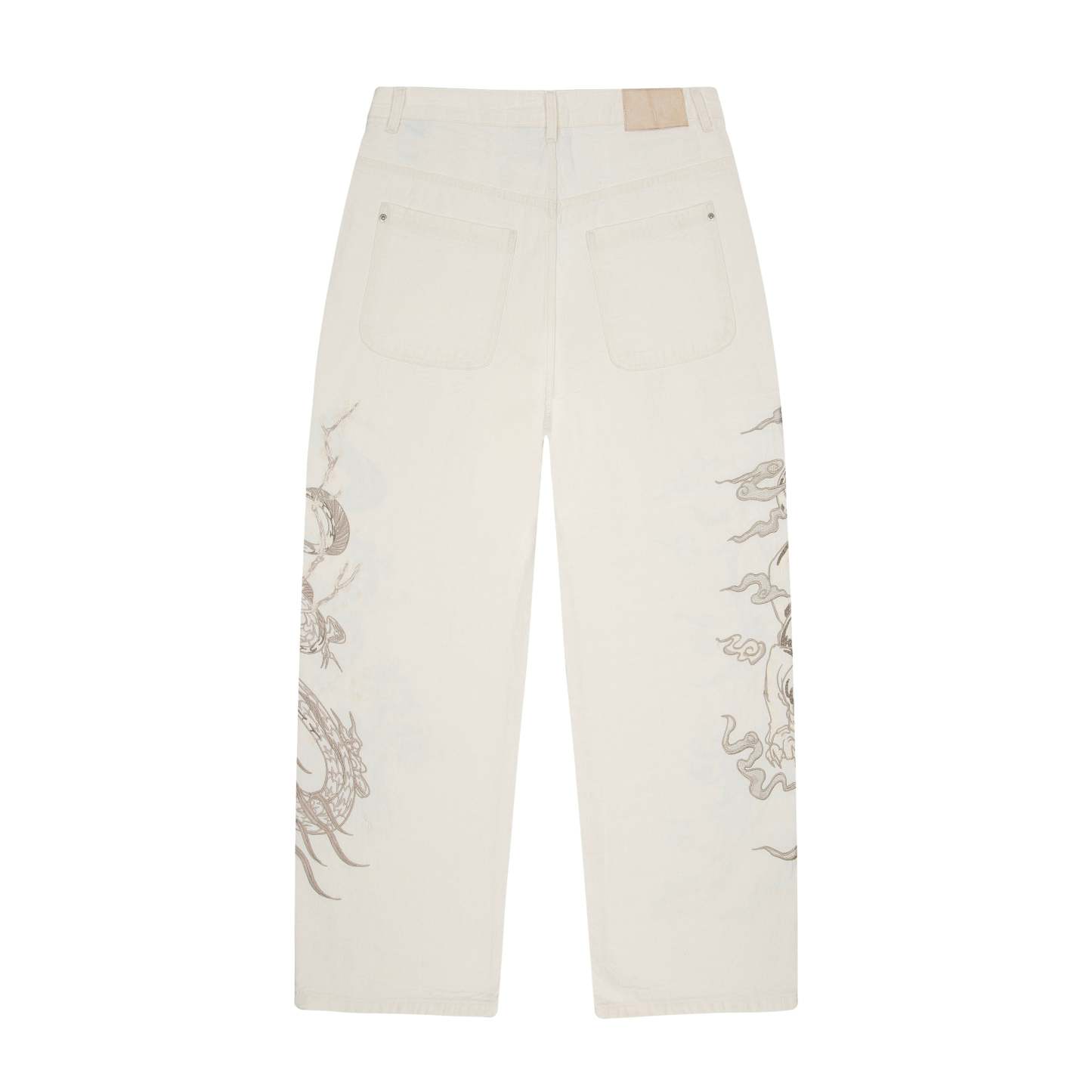 "yakuza" Denim off white-Fineriform