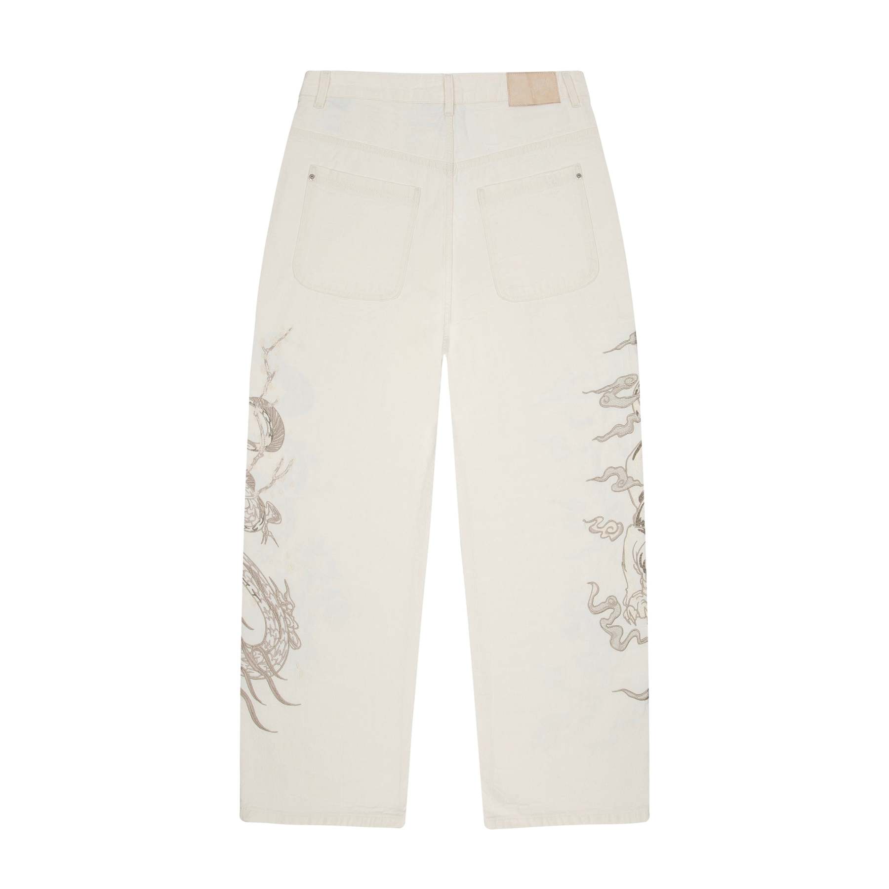 "yakuza" Denim off white-Fineriform