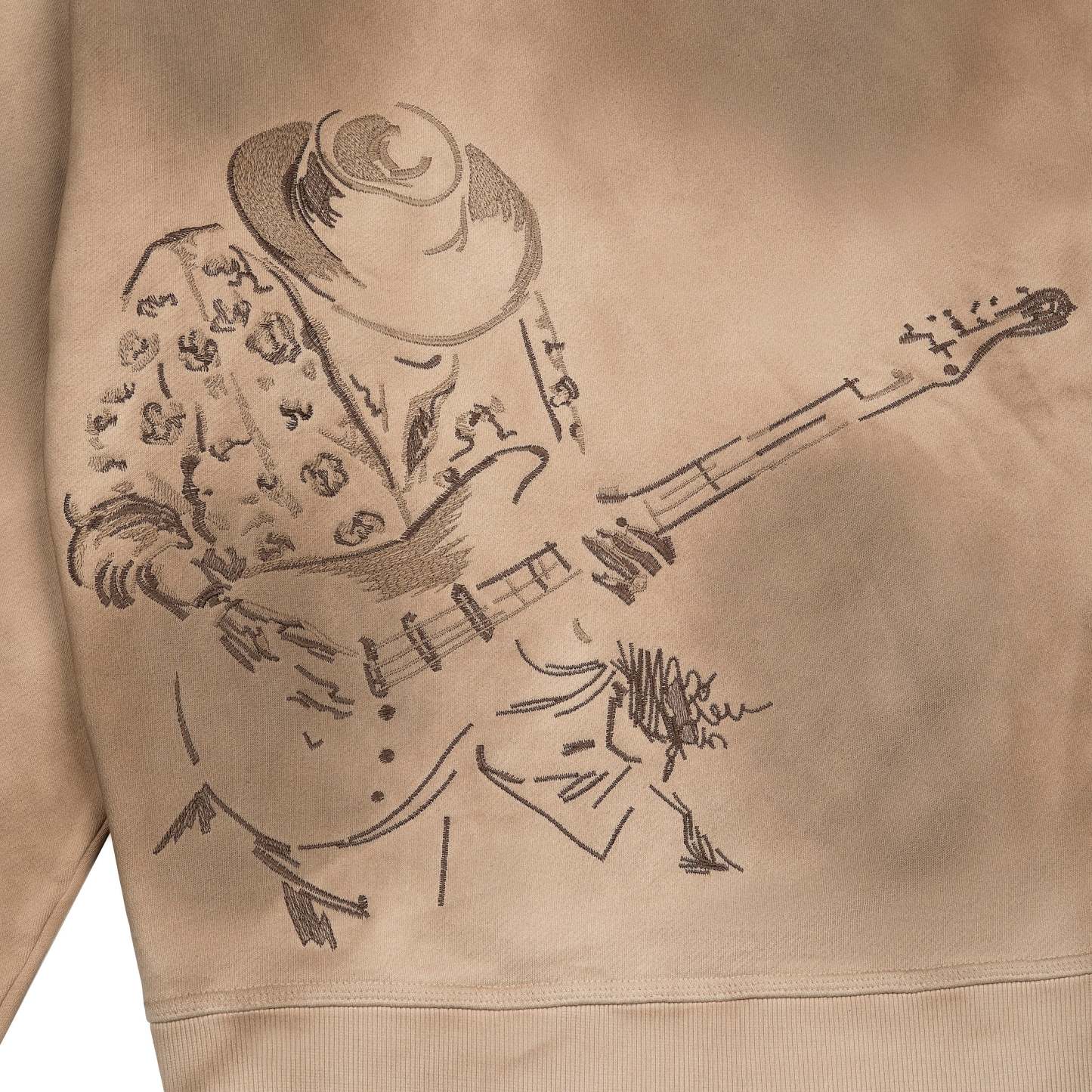 "jazz v2" Hoodie beige-Fineriform