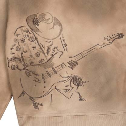 "jazz v2" Hoodie beige-Fineriform