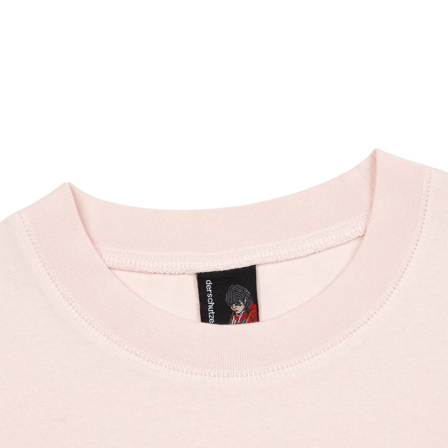 "mosaic" T Shirt powder pink-Fineriform