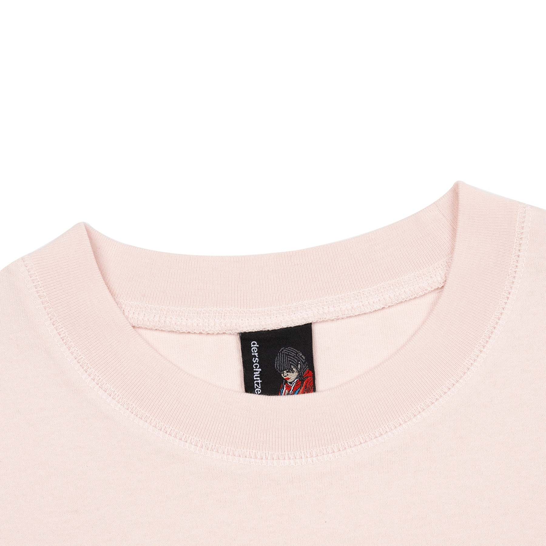 "mosaic" T Shirt powder pink-Fineriform