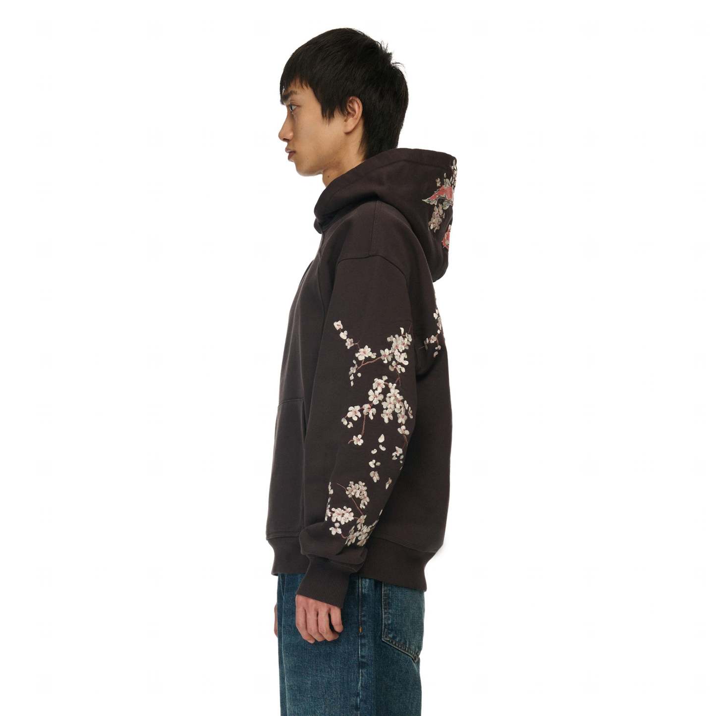 "yakuza" Hoodie brown-Fineriform