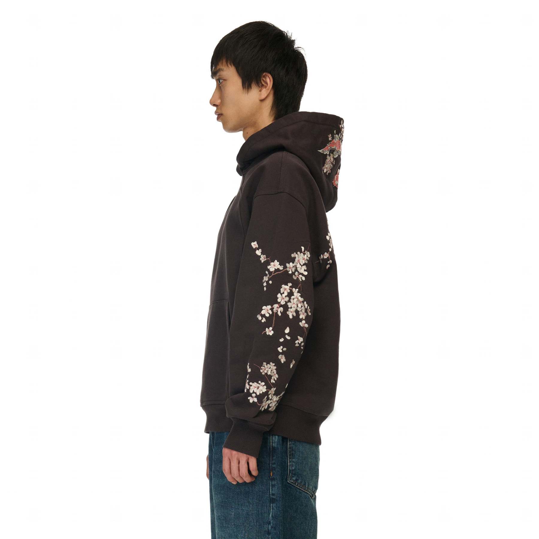 "yakuza" Hoodie brown-Fineriform