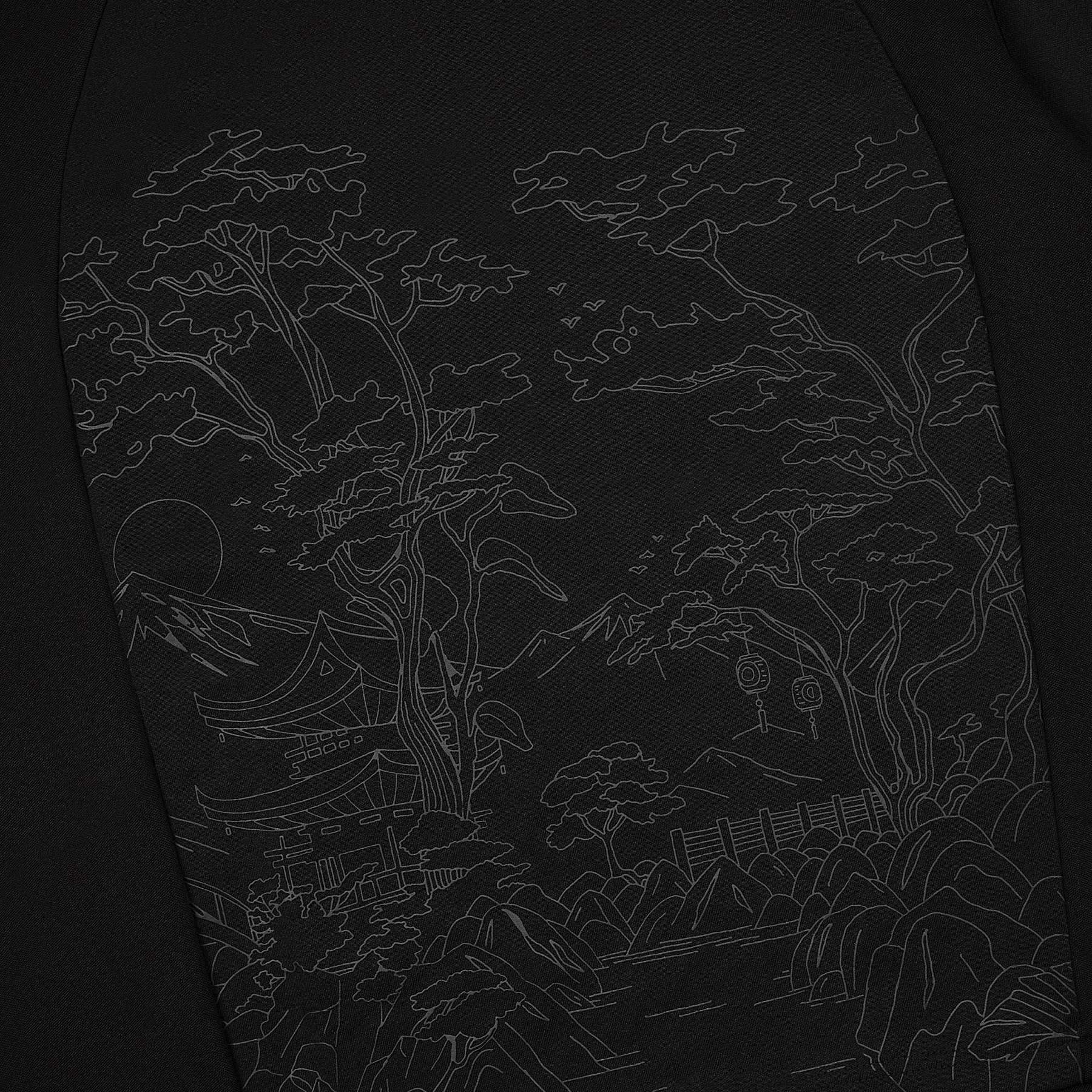 "sashiko v2" Jersey black-Fineriform