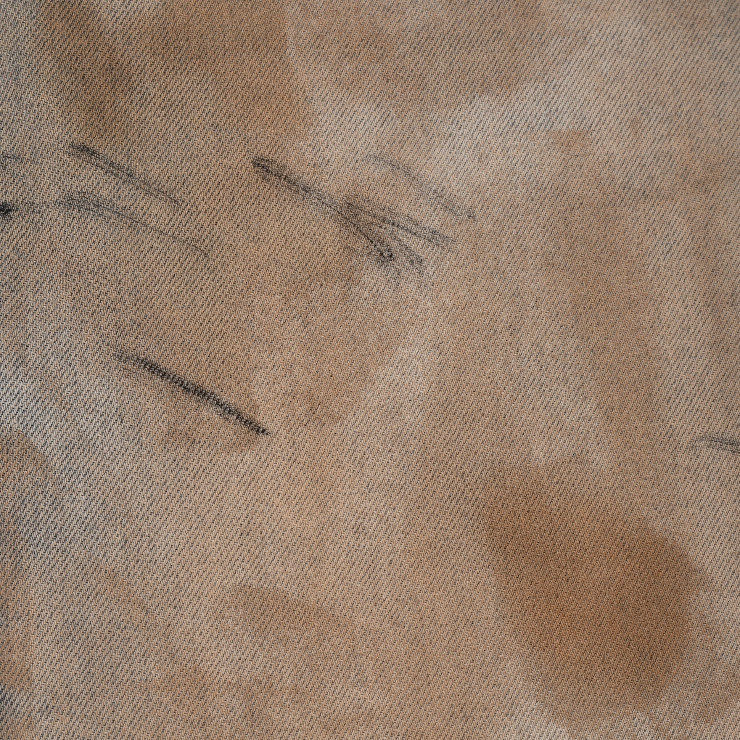 "koi fish v2" denim mud wash-Fineriform