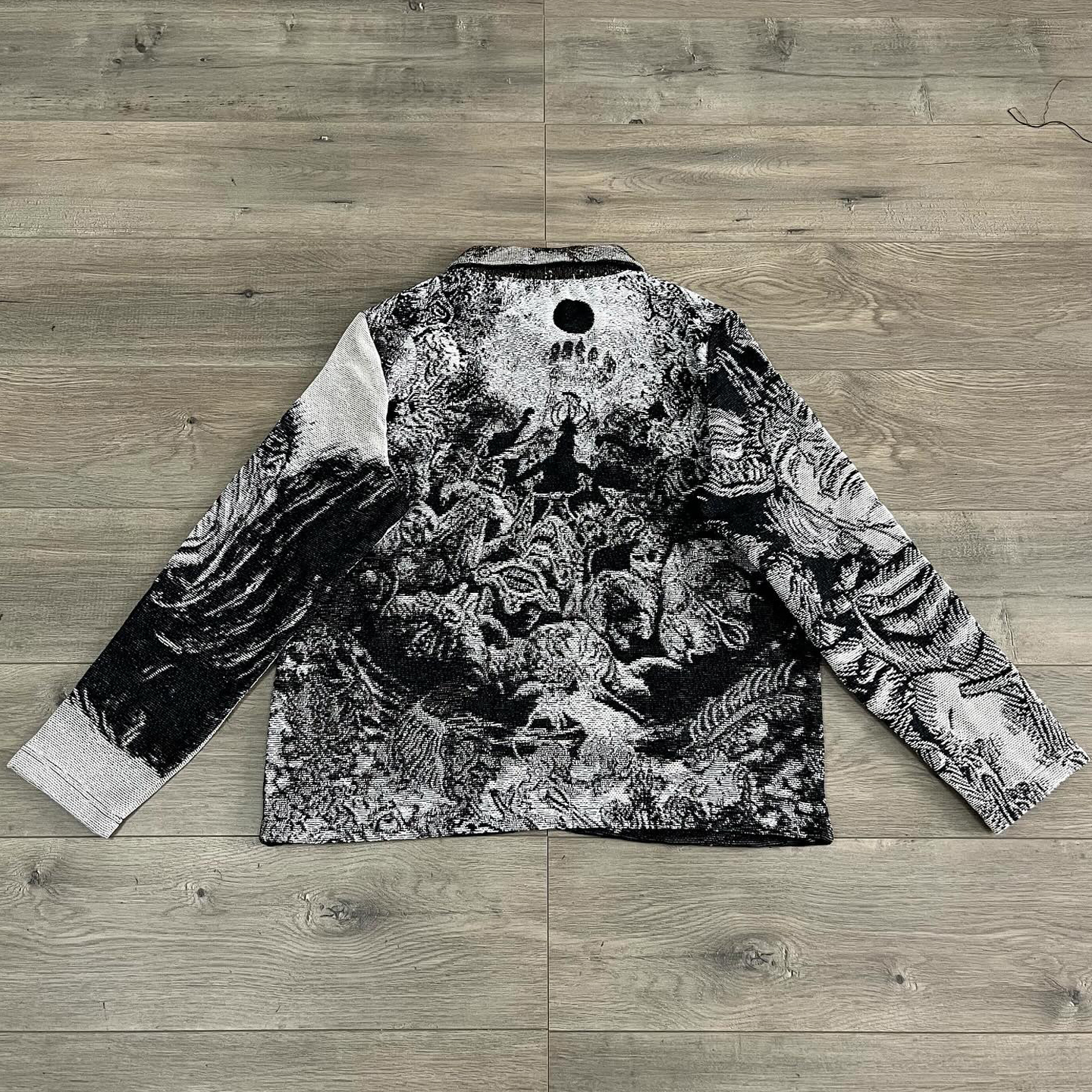 Anime Casual Zip-Up Tapestry Jacket-Fineriform