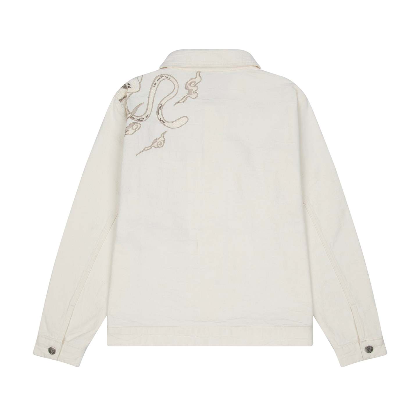 "yakuza" denim Jacket off white-Fineriform