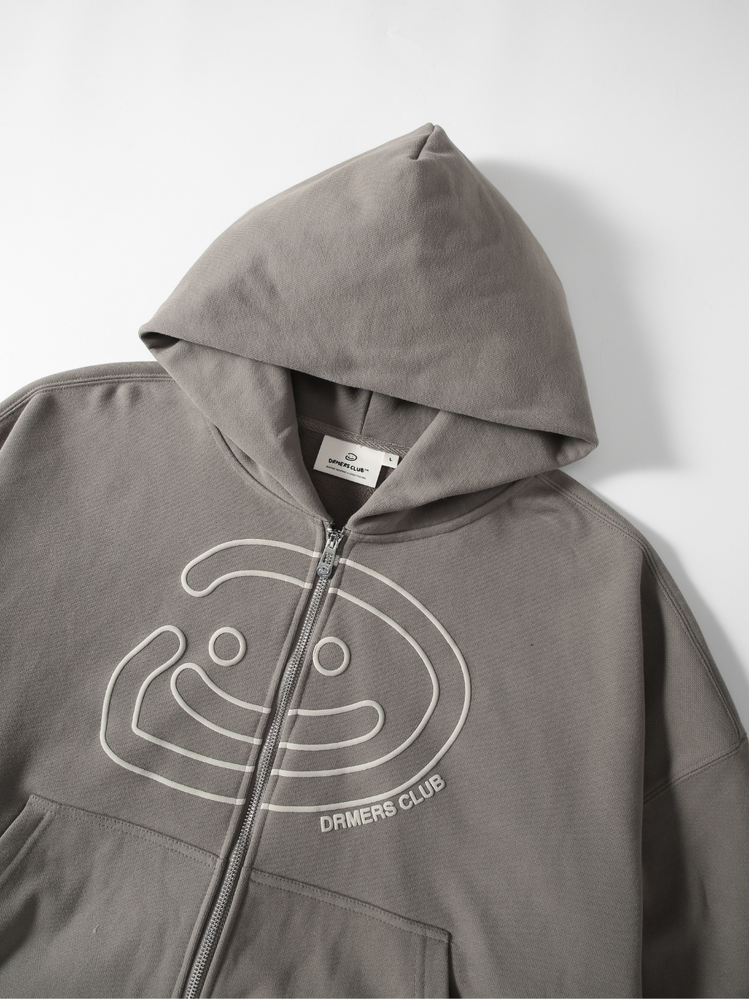 SMILEY BOXY DOUBLE ZIP - LATTE-Fineriform