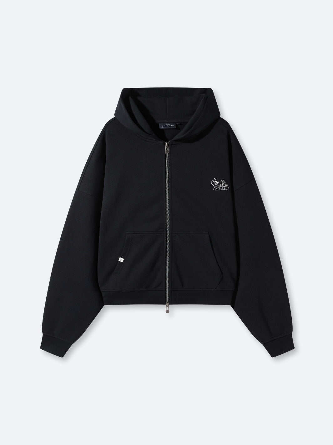 CHANCE ENCOUNTER ZIP UP - BLACK-Fineriform
