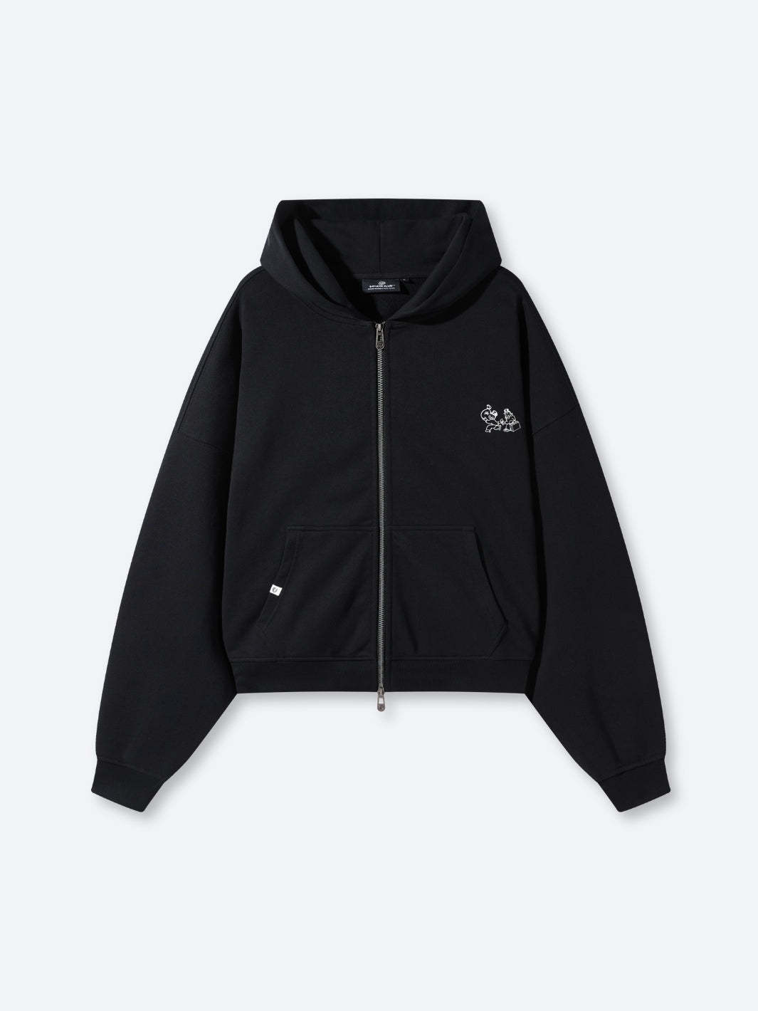 CHANCE ENCOUNTER ZIP UP - BLACK-Fineriform