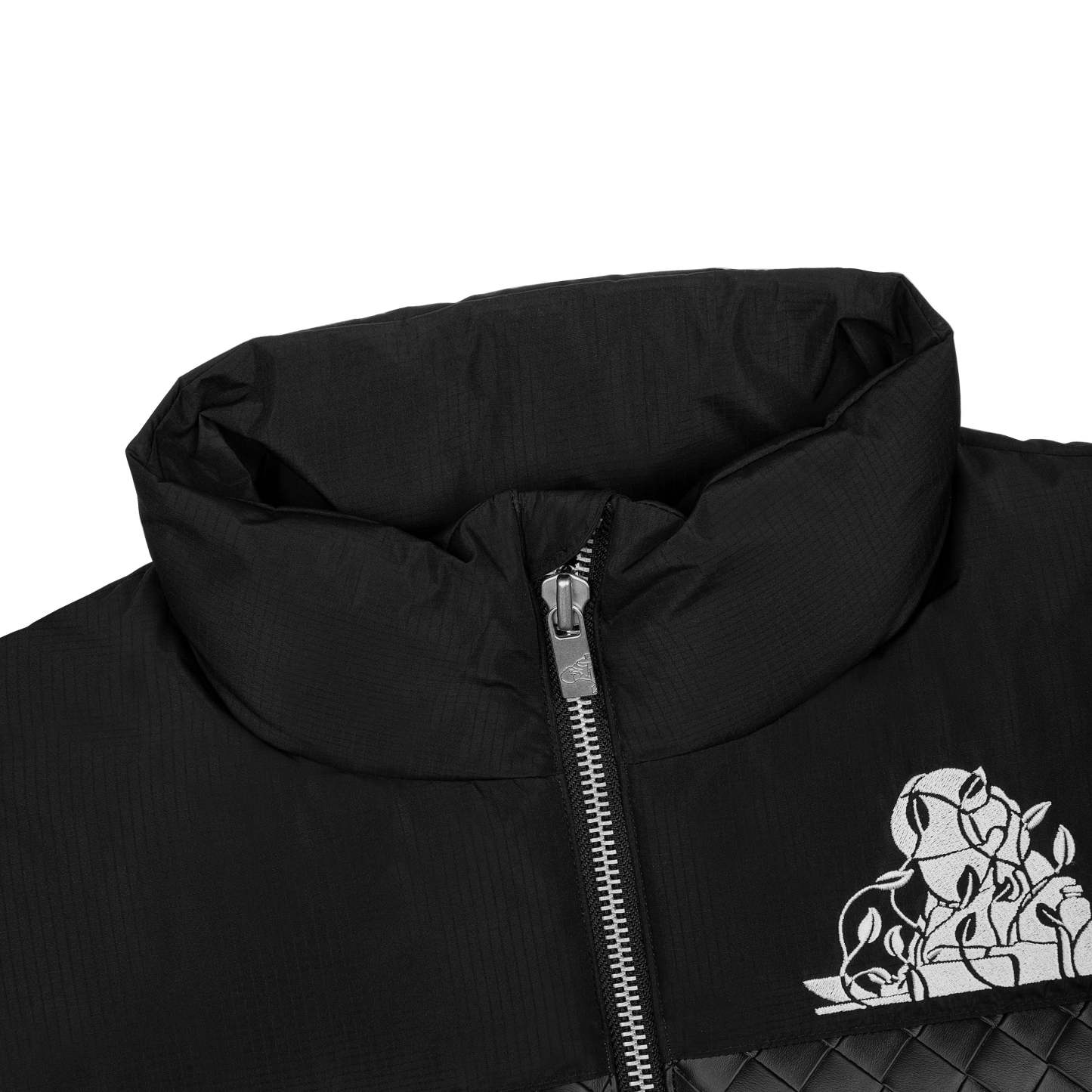 "garden of eden" Vest puffer black-Fineriform