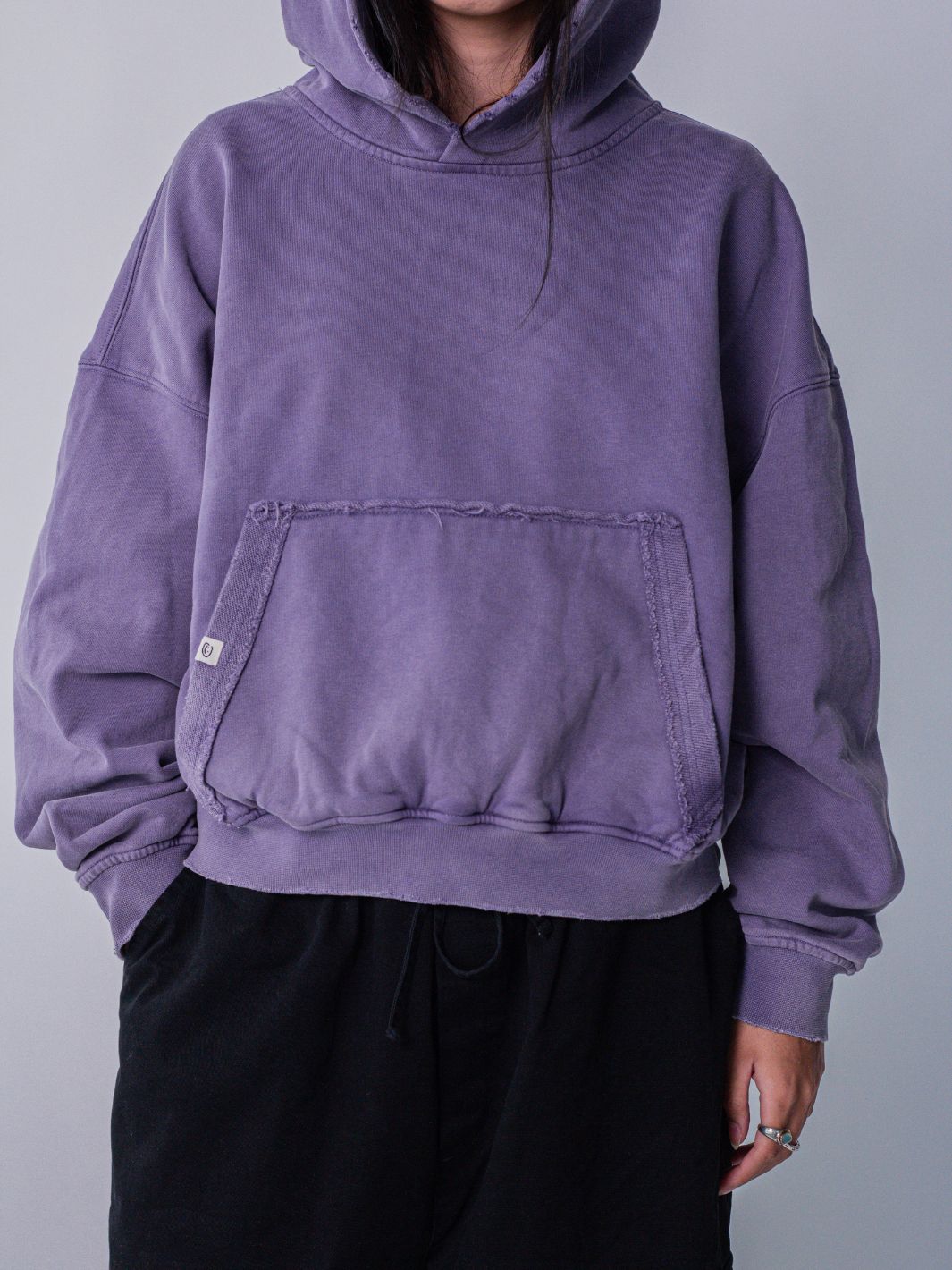 IN PROGRESS REVERSIBLE HOODIE - AMETHYST-Fineriform