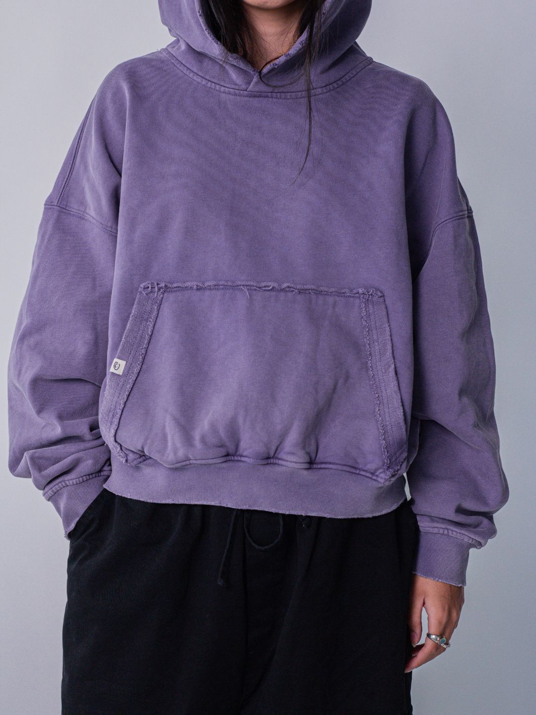 IN PROGRESS REVERSIBLE HOODIE - AMETHYST-Fineriform