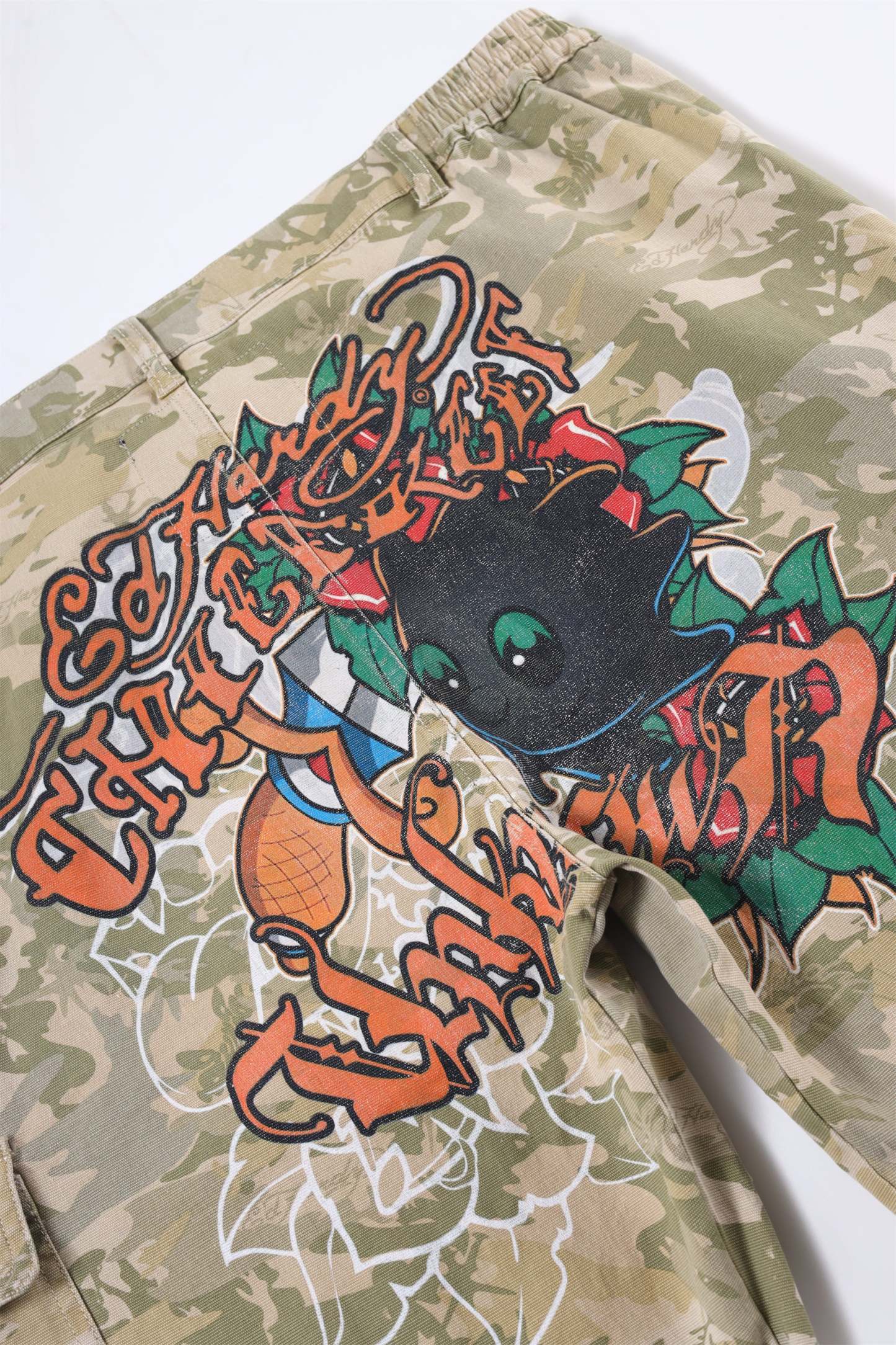 STACKED CAMO CARGOS-Fineriform