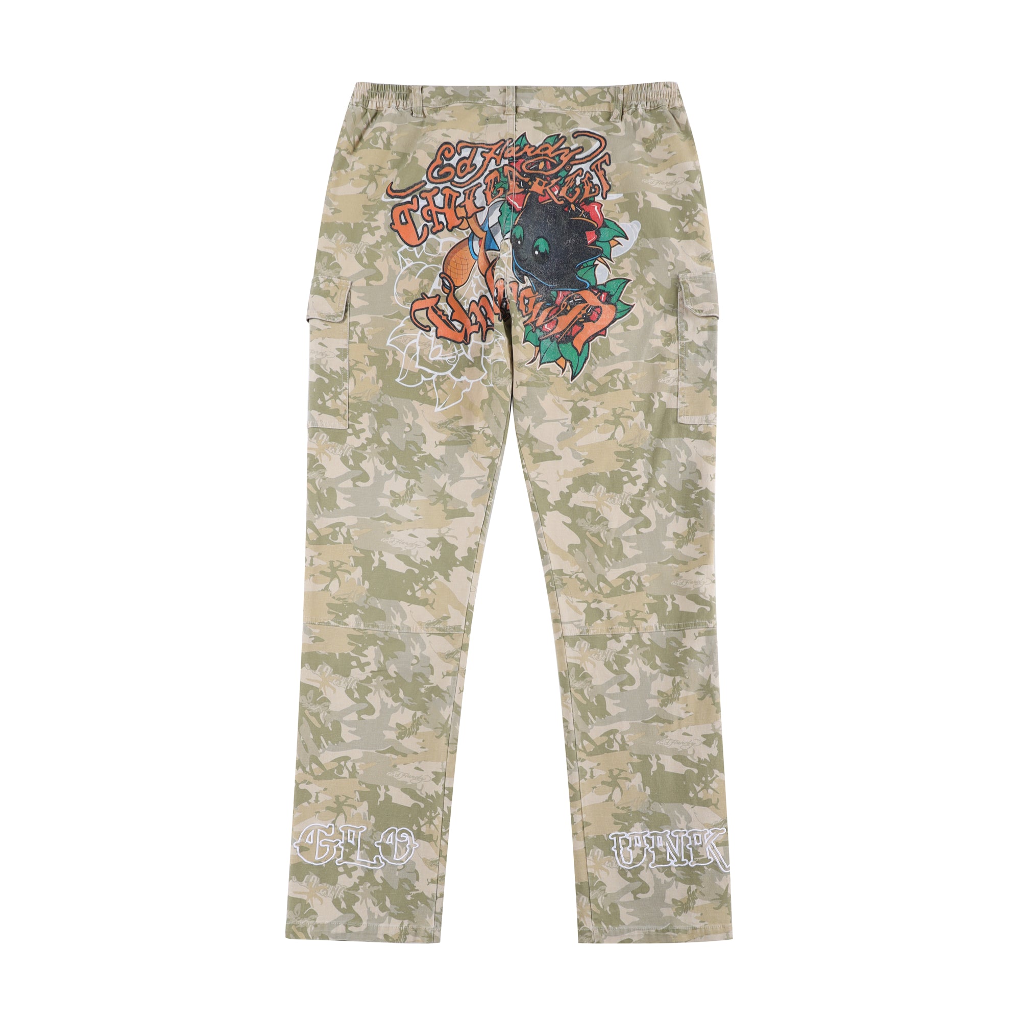 STACKED CAMO CARGOS-Fineriform